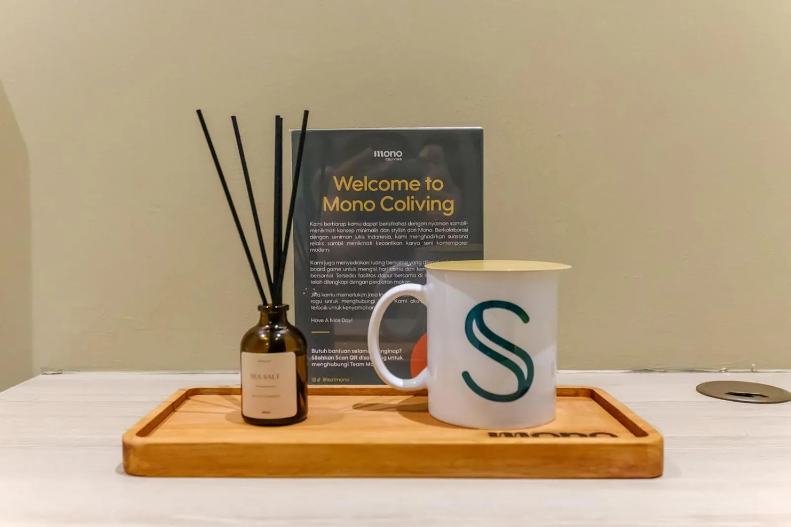 Bedroom in Mono Coliving Kencana, Surabaya