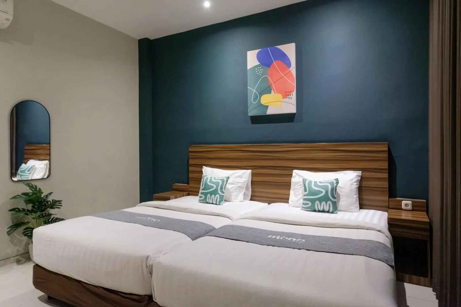 Bedroom, Bed in Mono Coliving Kencana, Surabaya