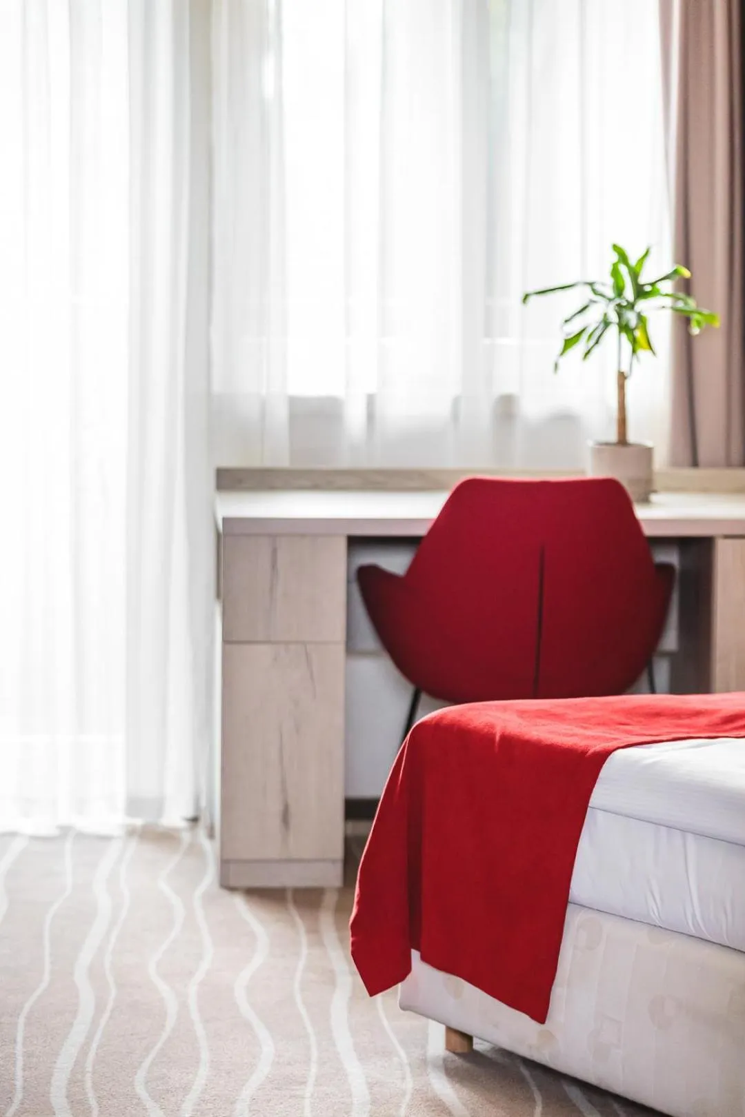 Bed in Hotel Akwawit