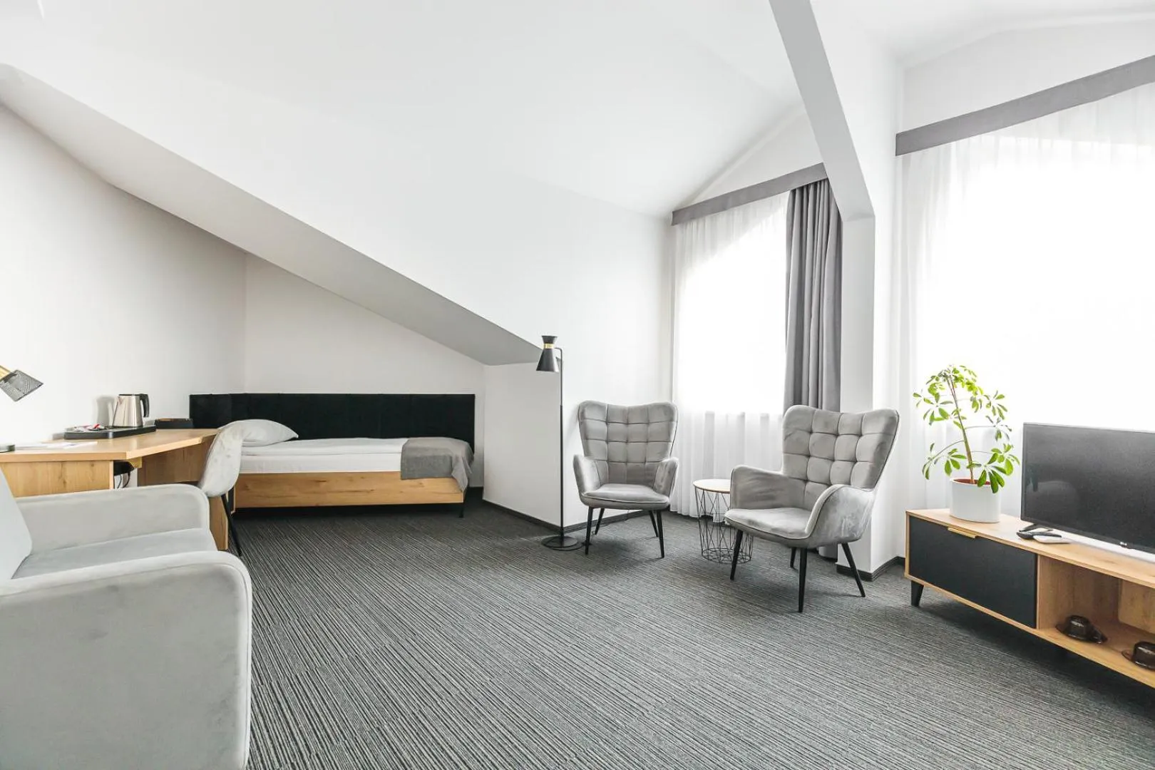 Bed in Hotel Akwawit