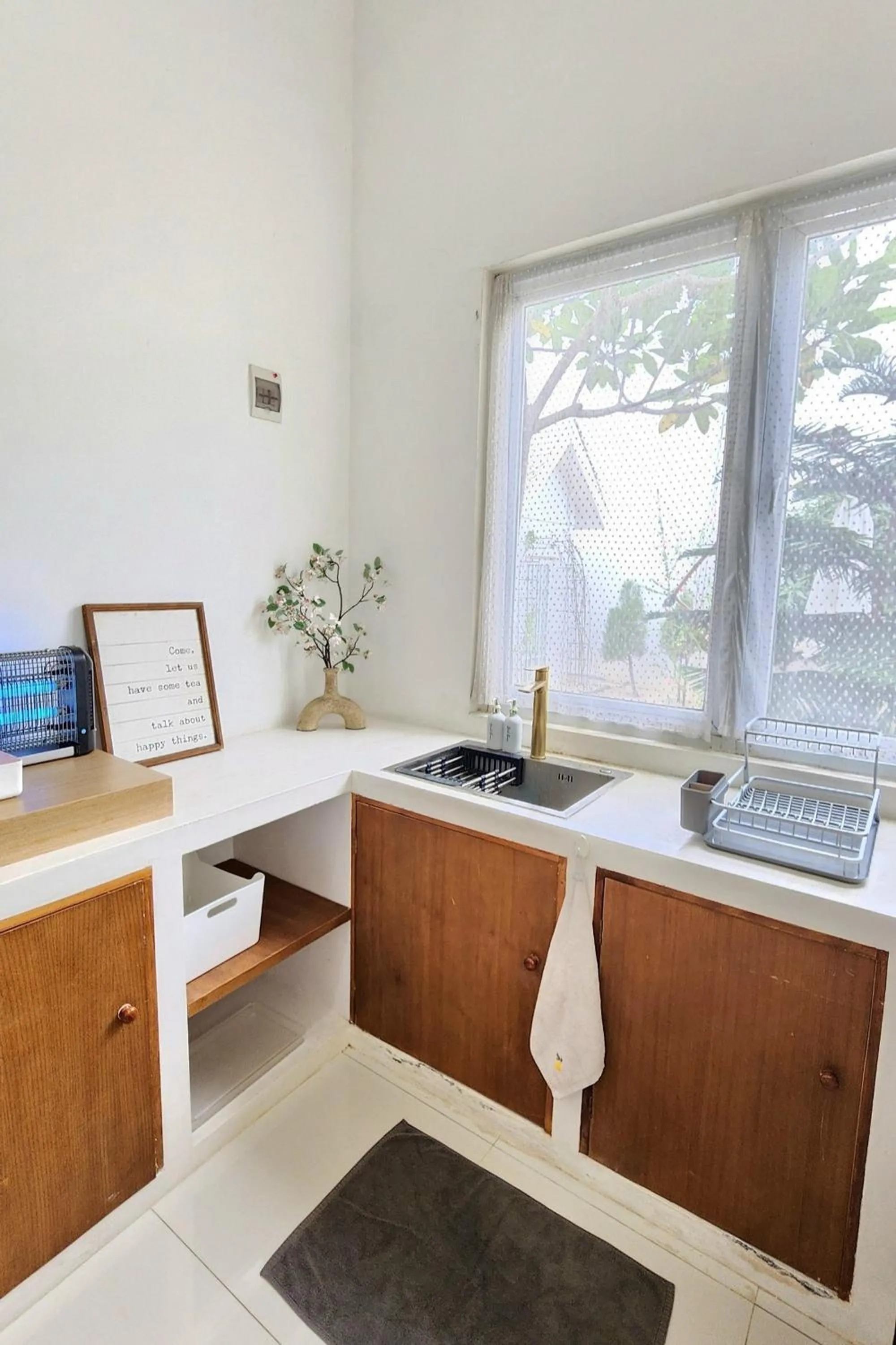Kitchen or kitchenette in Floraison Living Villa Yogyakarta