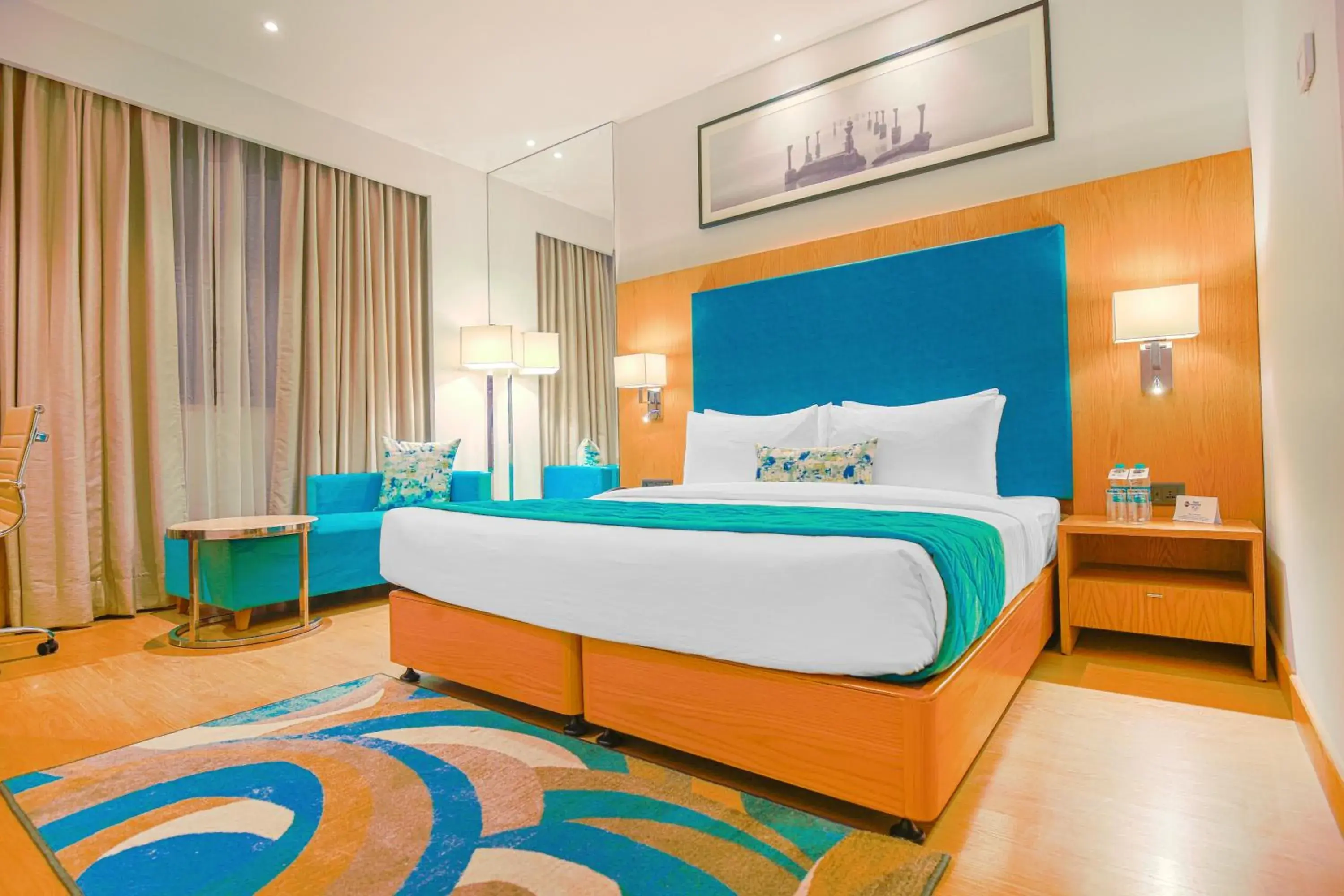 Bed in Best Western Plus Chandigarh Mohali Bed in Best Western Plus Chandigarh Mohali