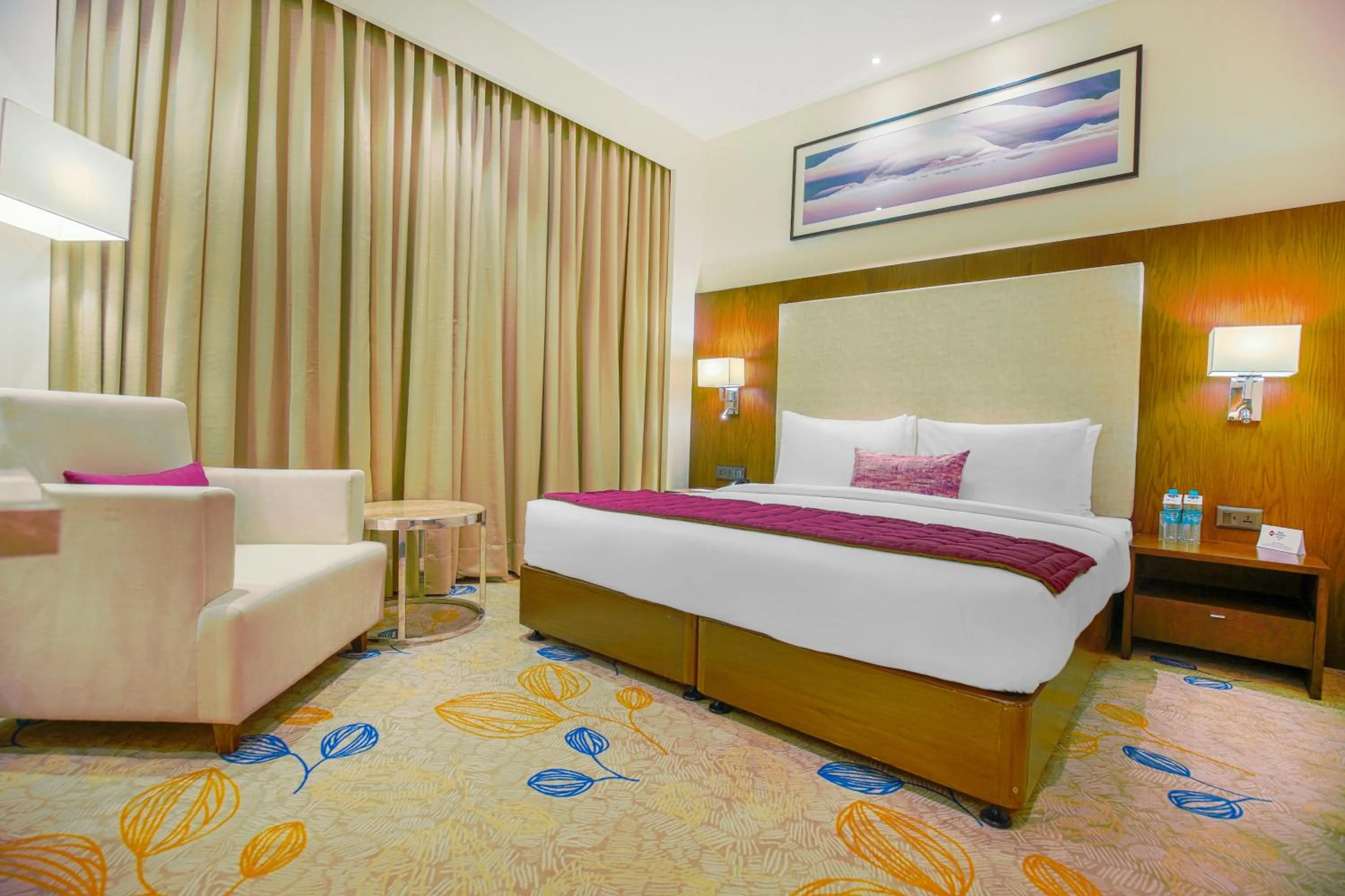 Bed in Best Western Plus Chandigarh Mohali