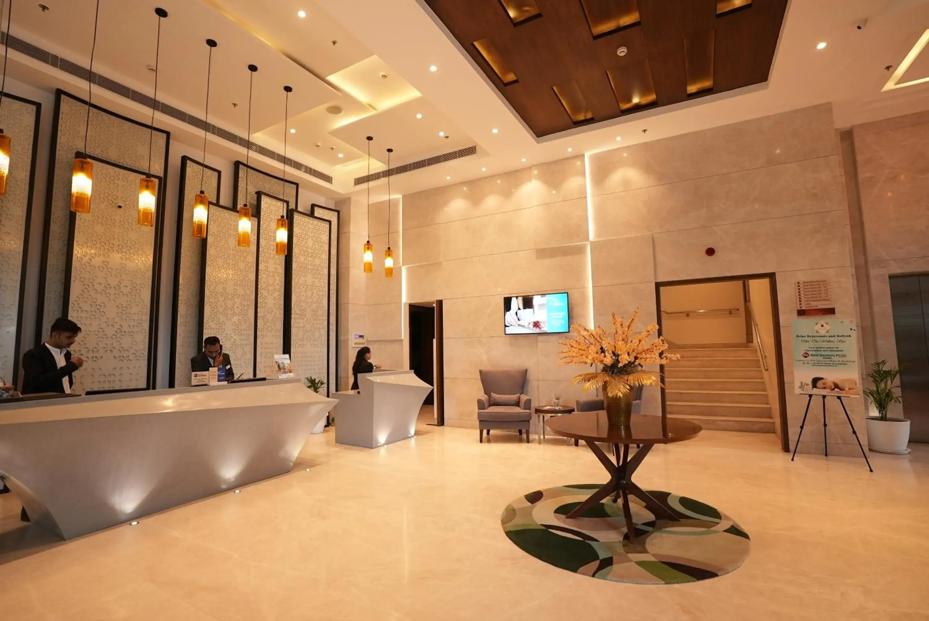Lobby or reception in Best Western Plus Chandigarh Mohali Lobby or reception in Best Western Plus Chandigarh Mohali