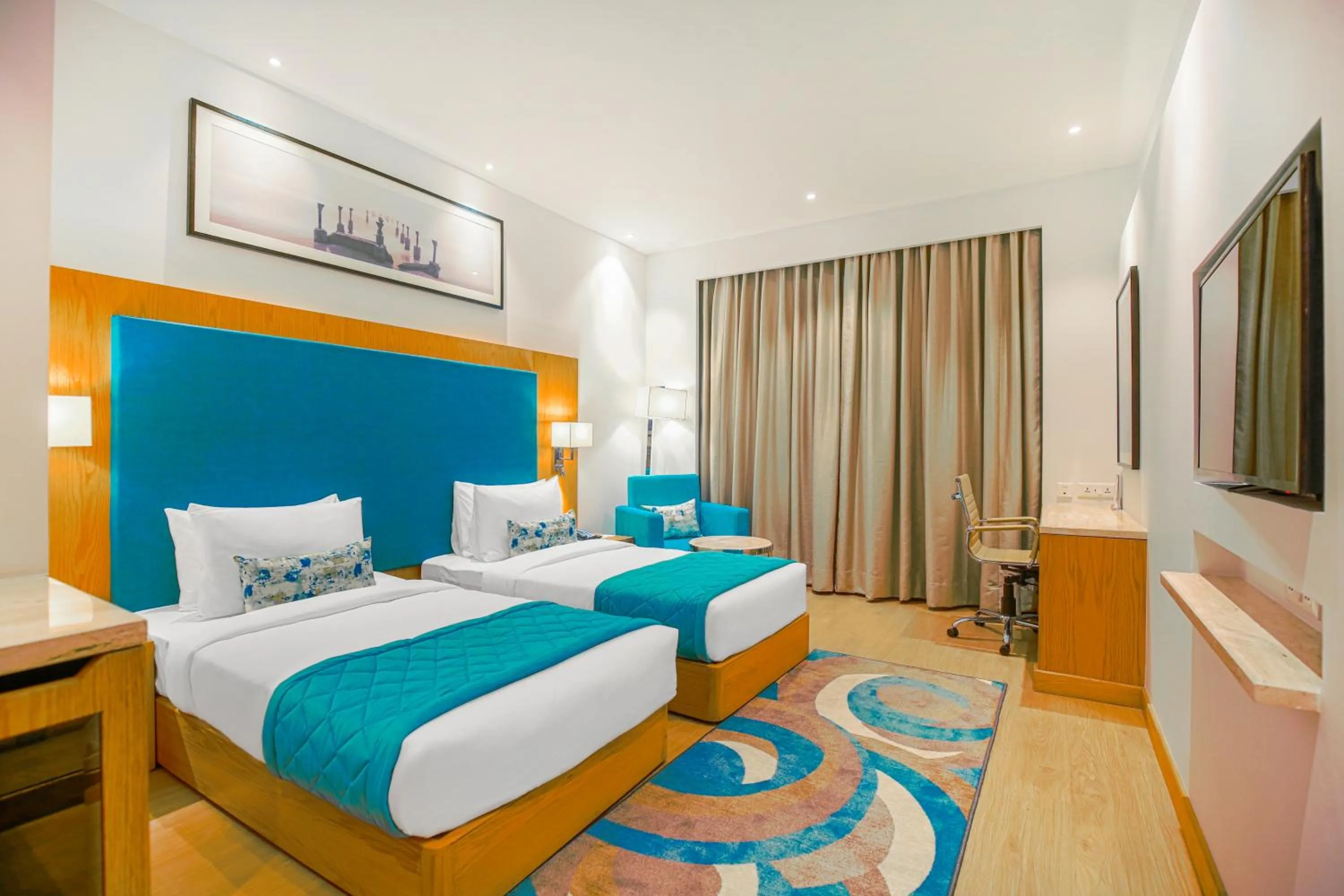 Bed in Best Western Plus Chandigarh Mohali