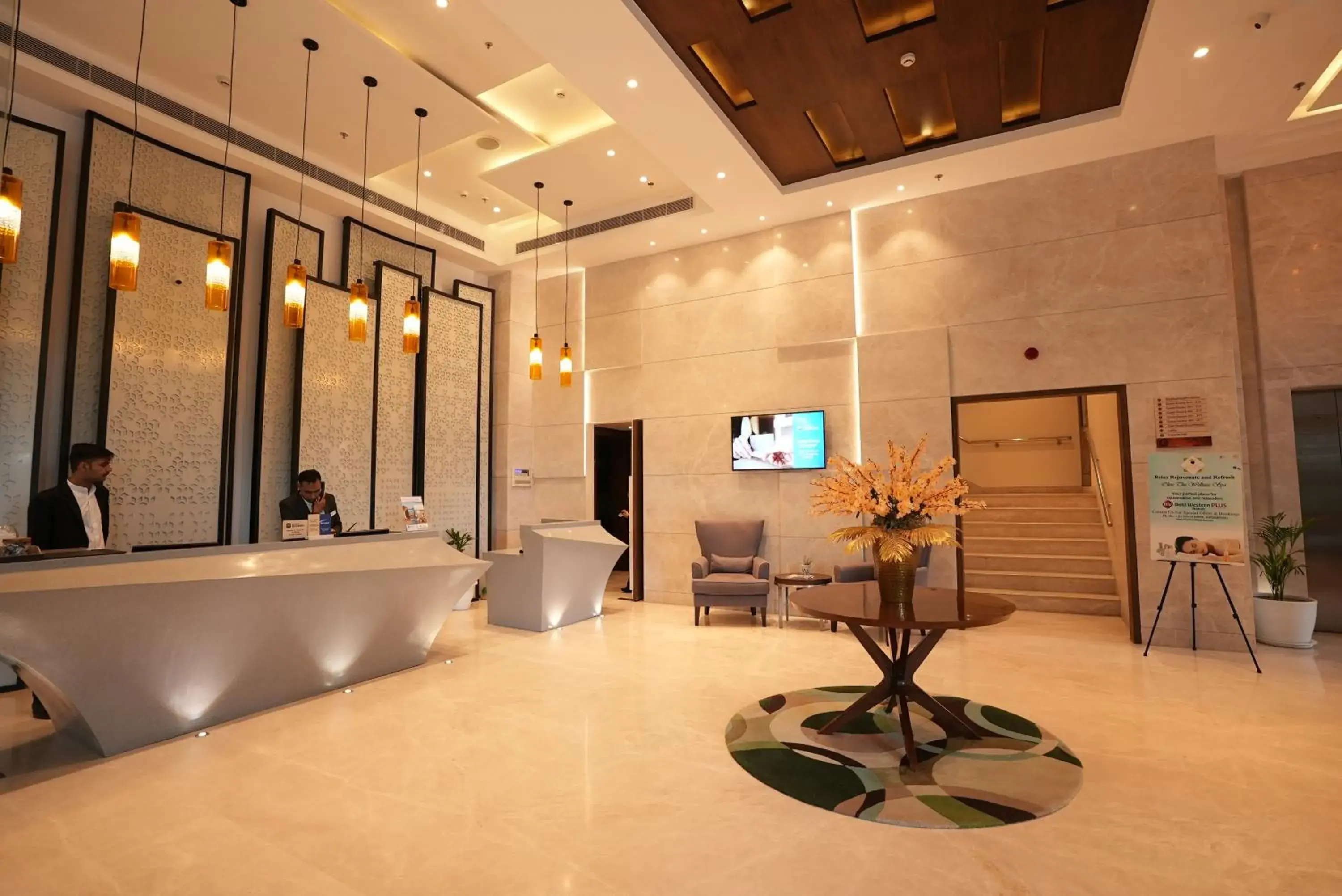 Lobby or reception in Best Western Plus Chandigarh Mohali Lobby or reception in Best Western Plus Chandigarh Mohali