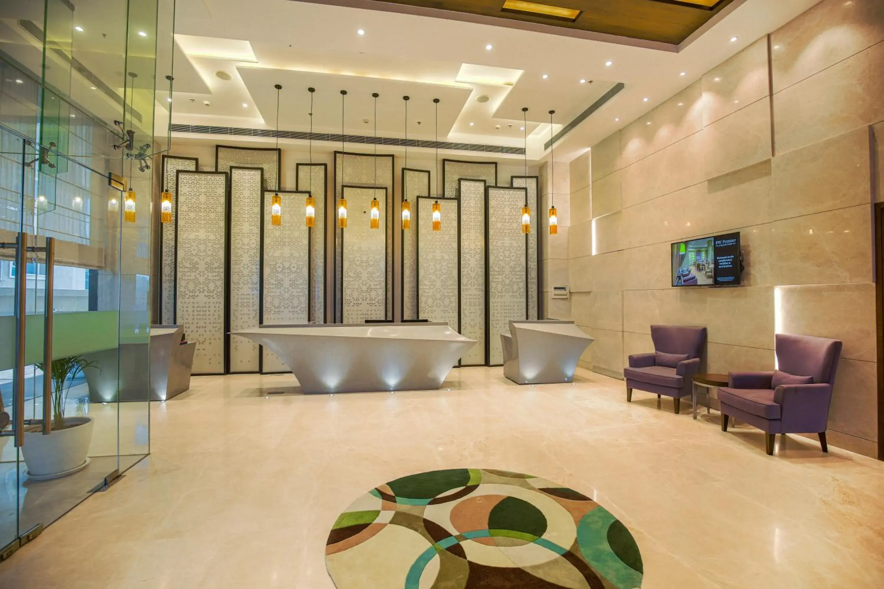 Lobby or reception in Best Western Plus Chandigarh Mohali Lobby or reception in Best Western Plus Chandigarh Mohali