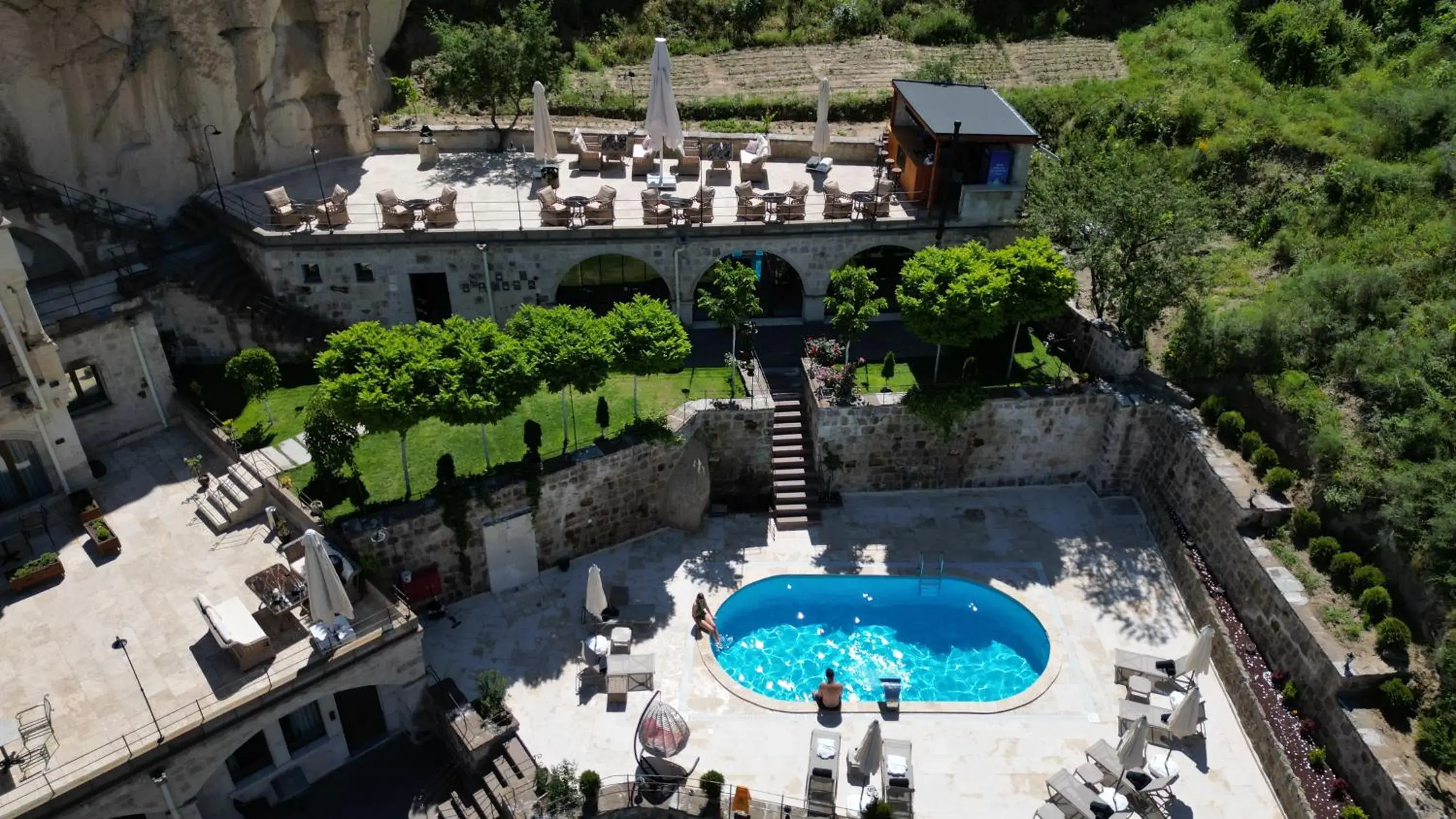 Property building in Cappadocia Secret Hill Cave Suites Property building in Cappadocia Secret Hill Cave Suites