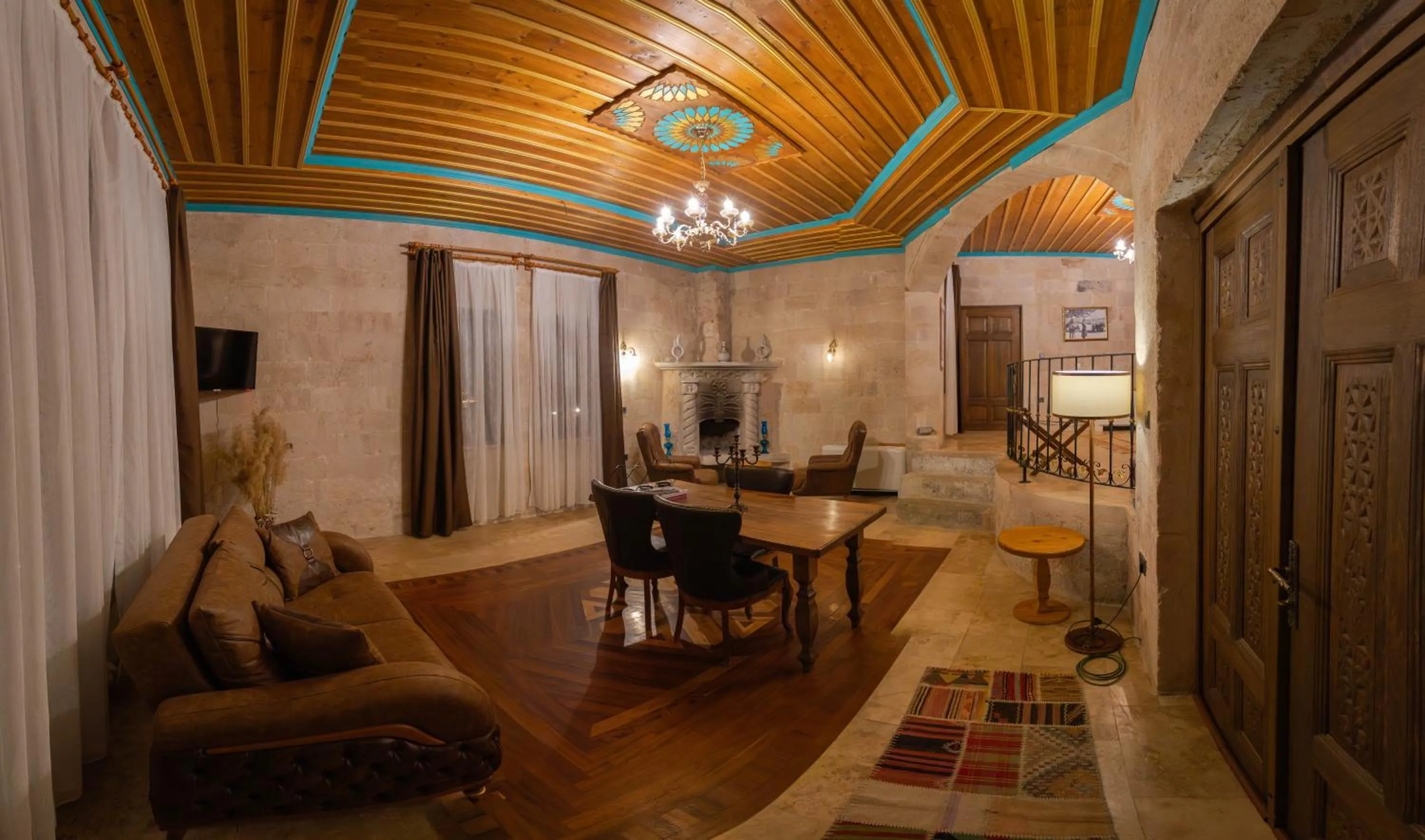 Living room in Cappadocia Secret Hill Cave Suites