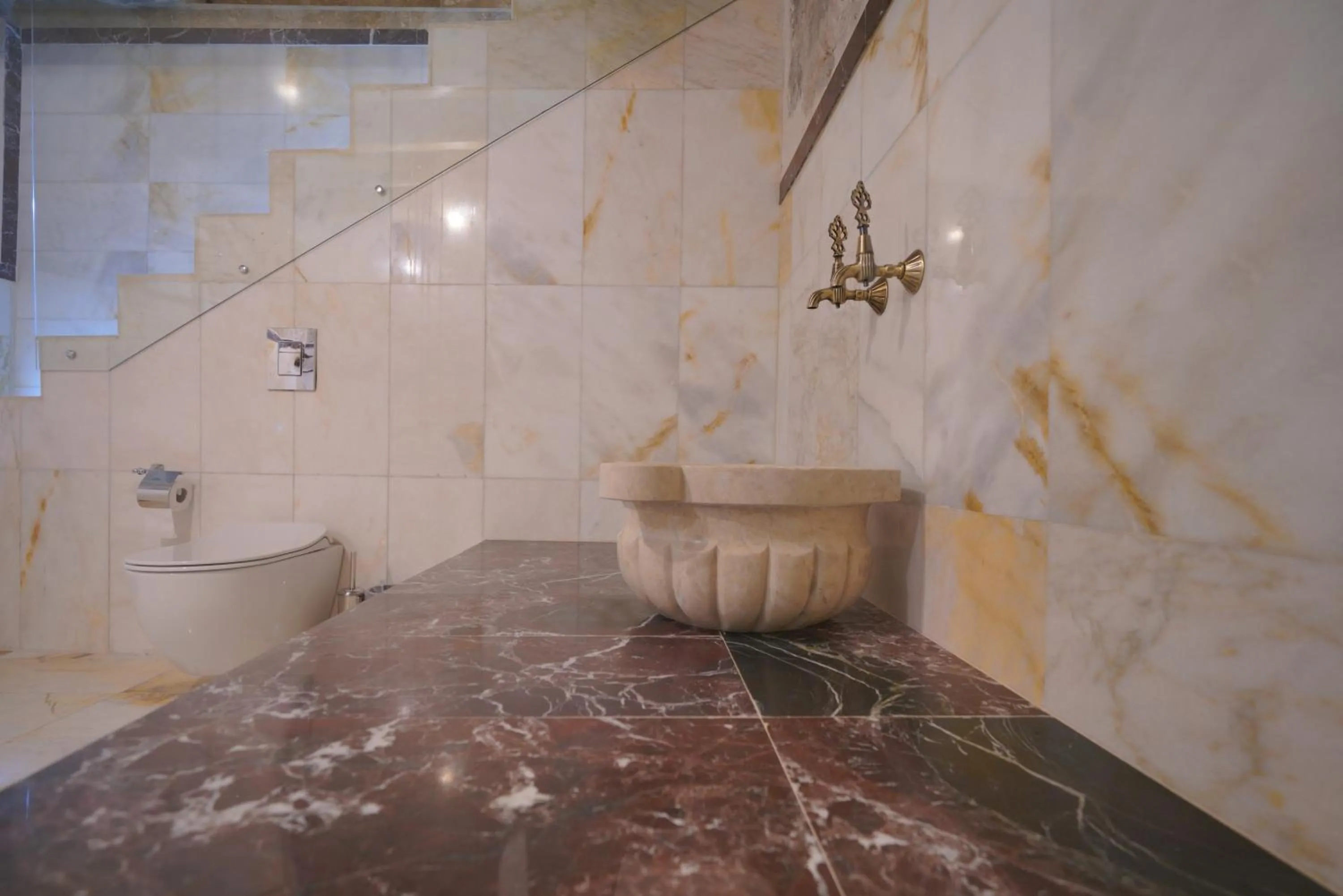 Toilet in Cappadocia Secret Hill Cave Suites