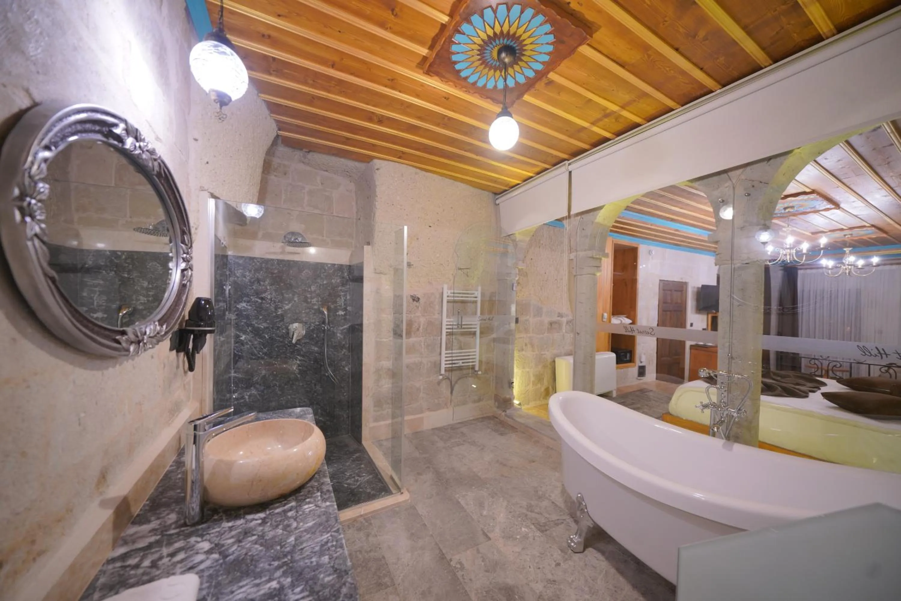 Shower in Cappadocia Secret Hill Cave Suites