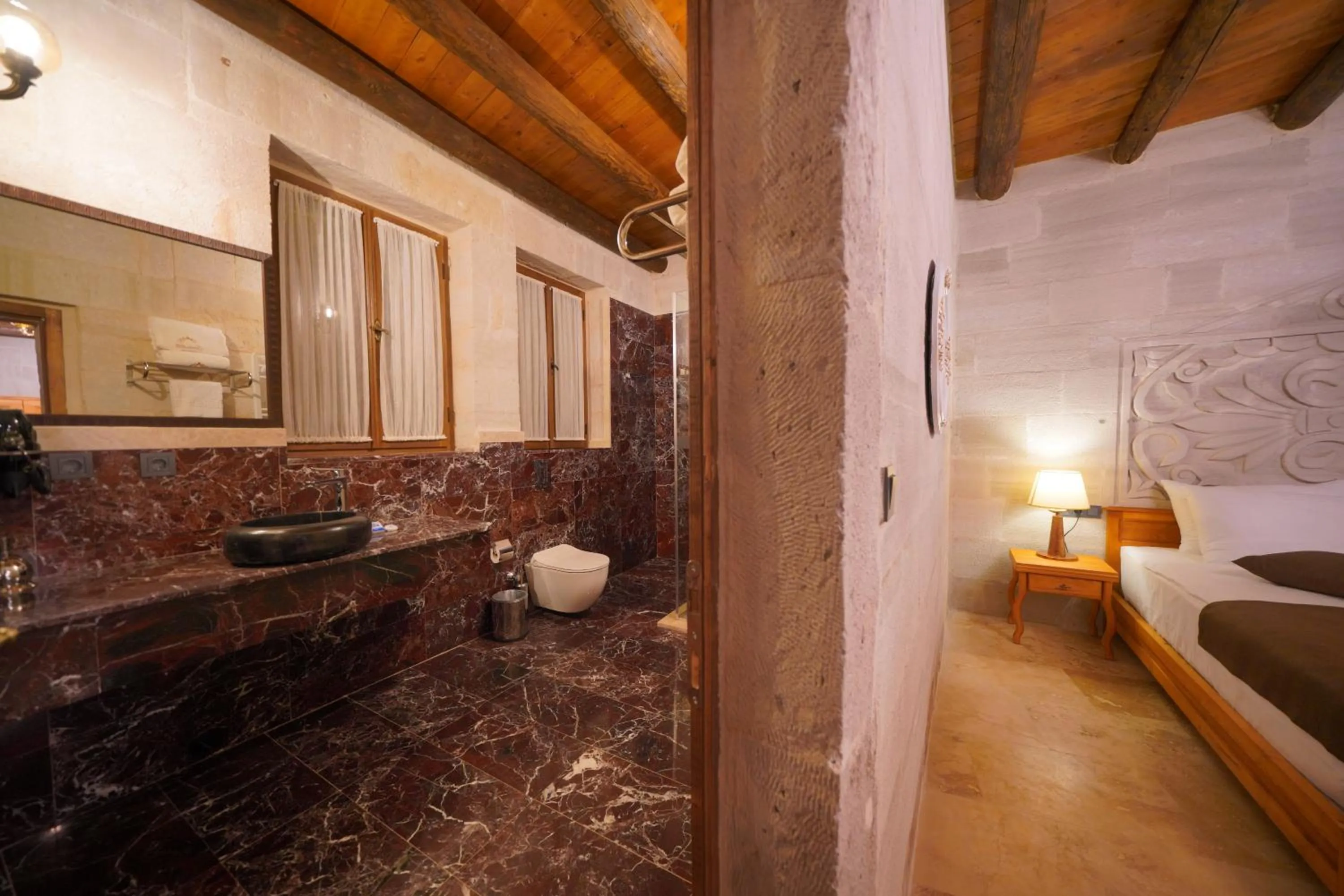 Bathroom in Cappadocia Secret Hill Cave Suites