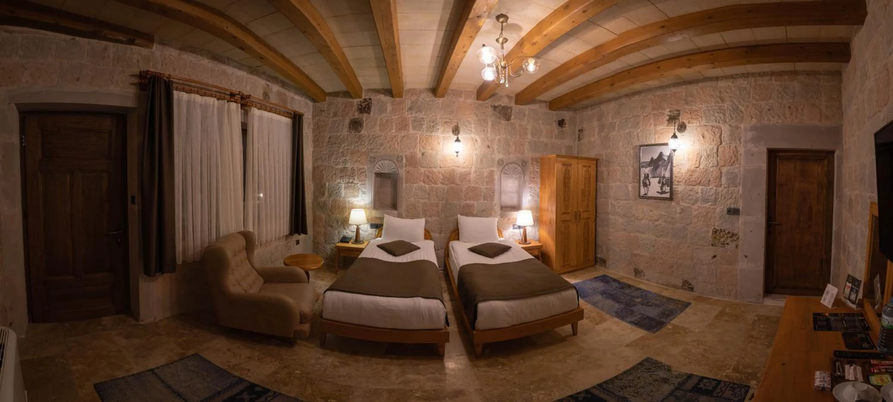 Bed in Cappadocia Secret Hill Cave Suites