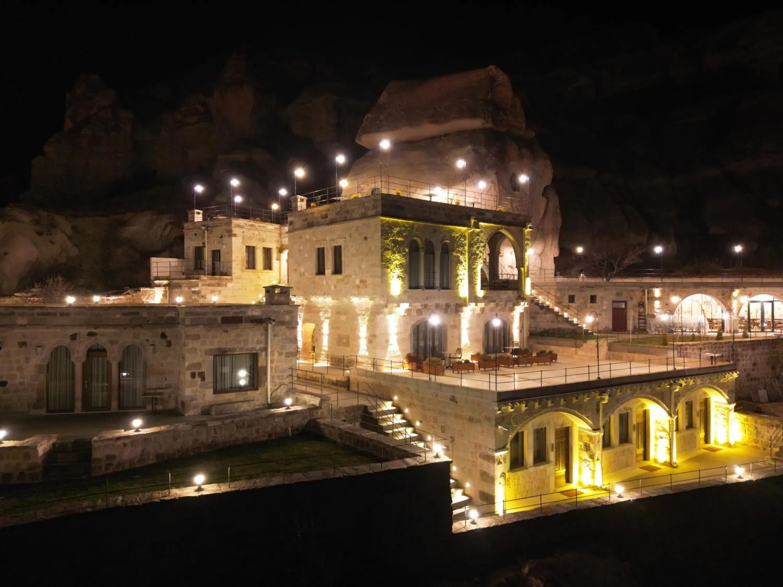 Property building in Cappadocia Secret Hill Cave Suites Property building in Cappadocia Secret Hill Cave Suites
