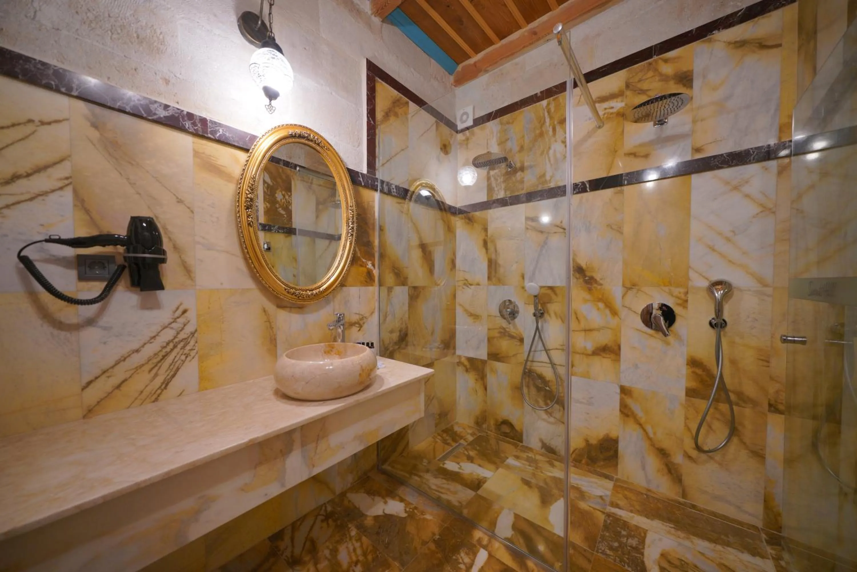 Shower in Cappadocia Secret Hill Cave Suites