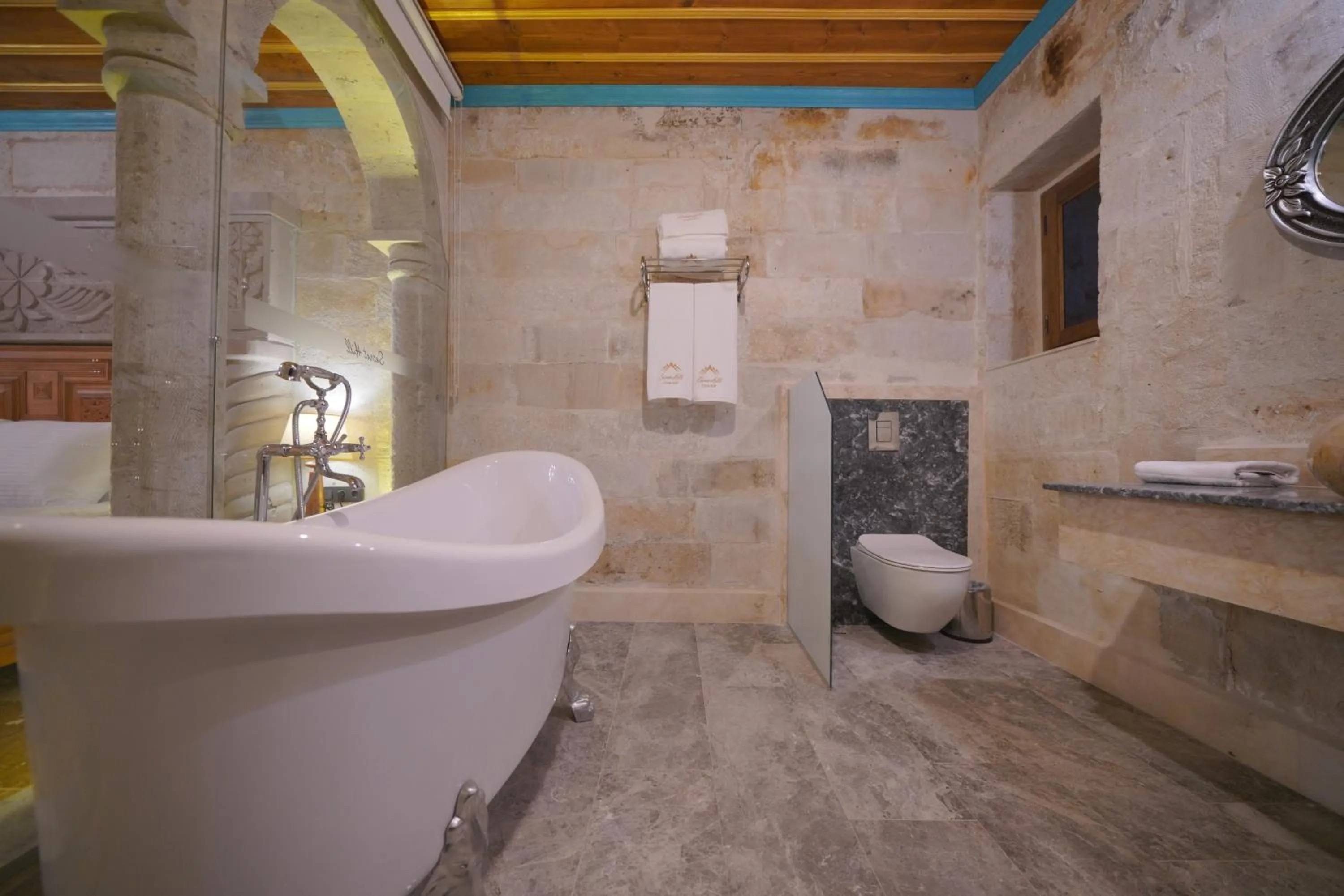 Toilet in Cappadocia Secret Hill Cave Suites