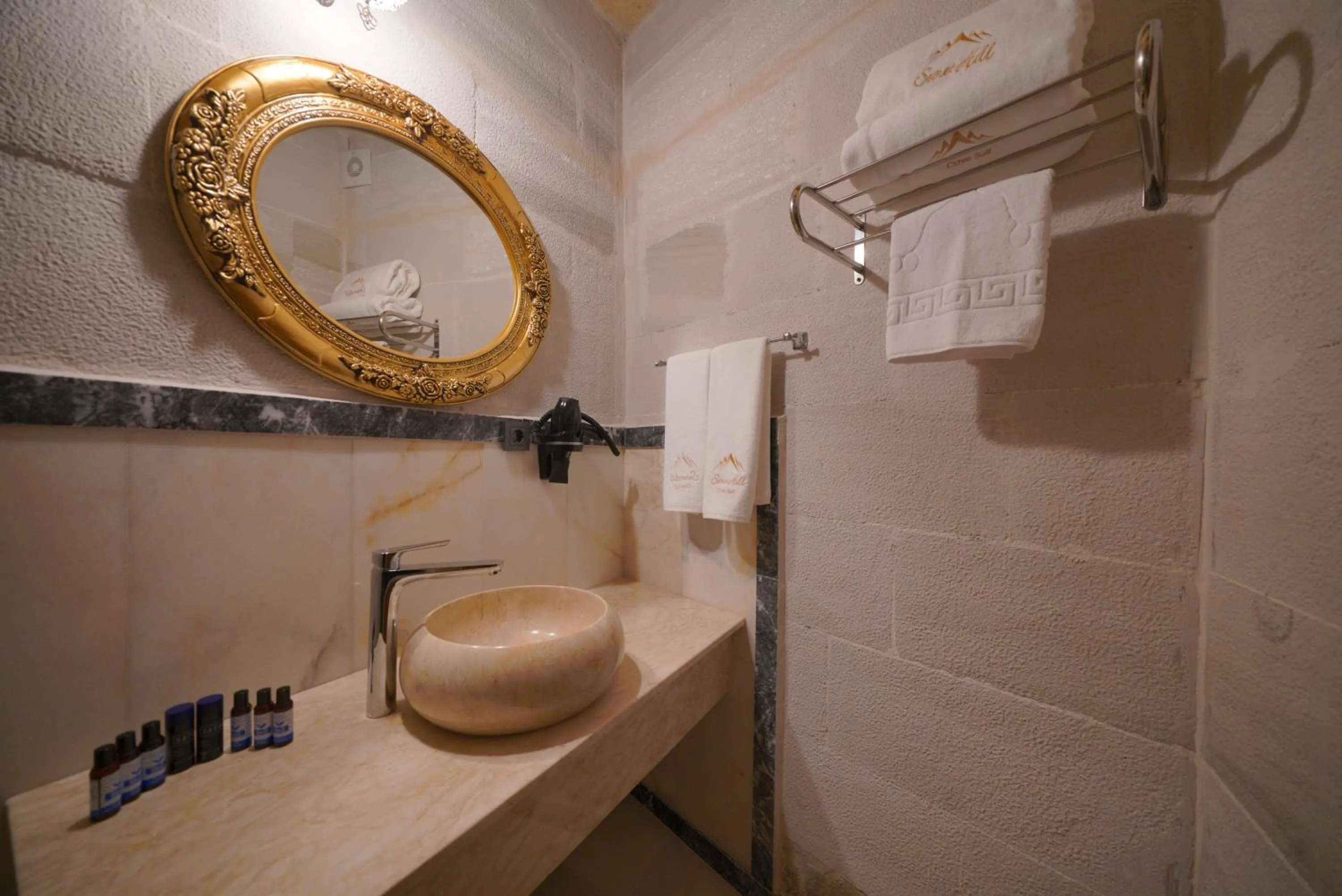Bathroom in Cappadocia Secret Hill Cave Suites