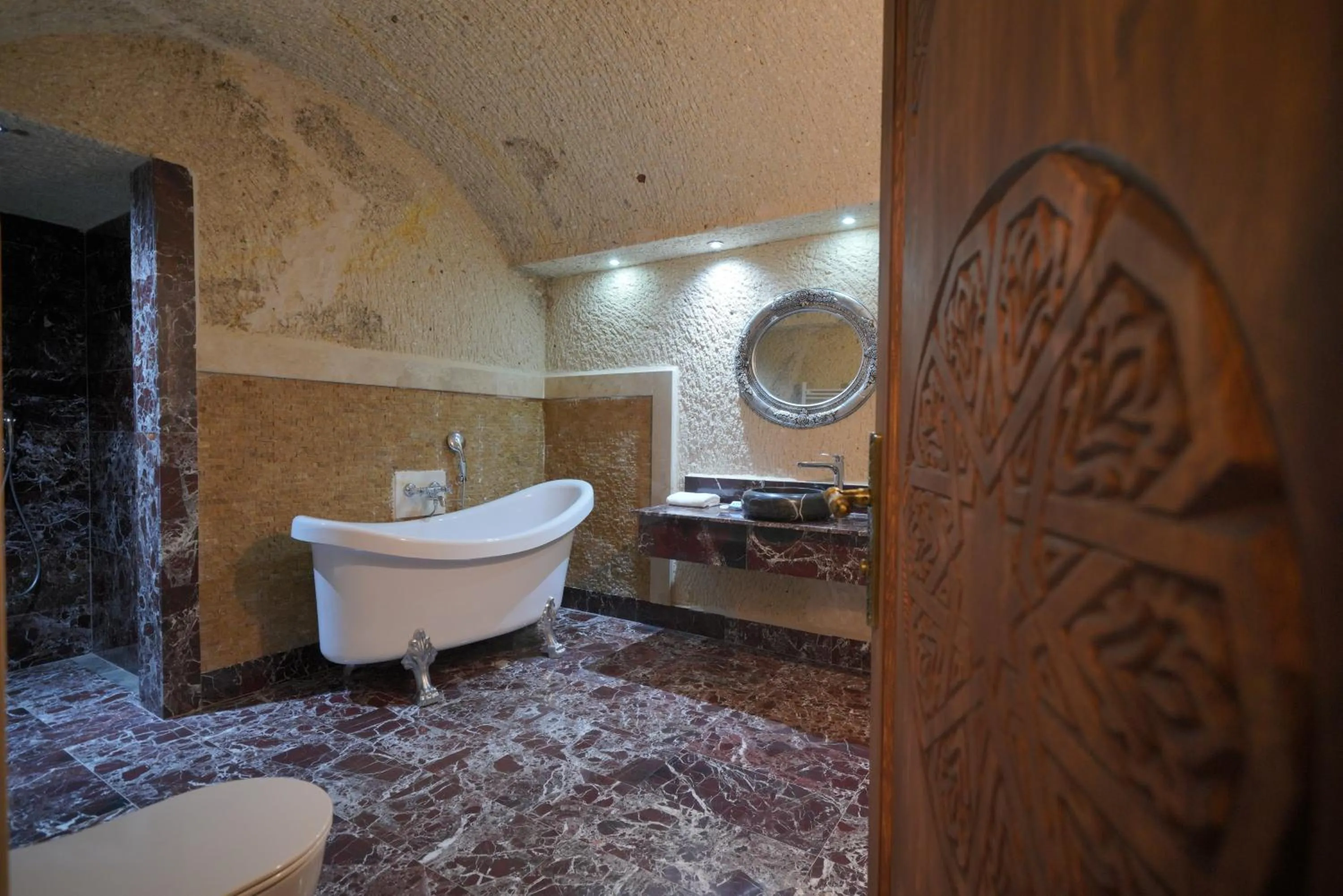 Toilet in Cappadocia Secret Hill Cave Suites