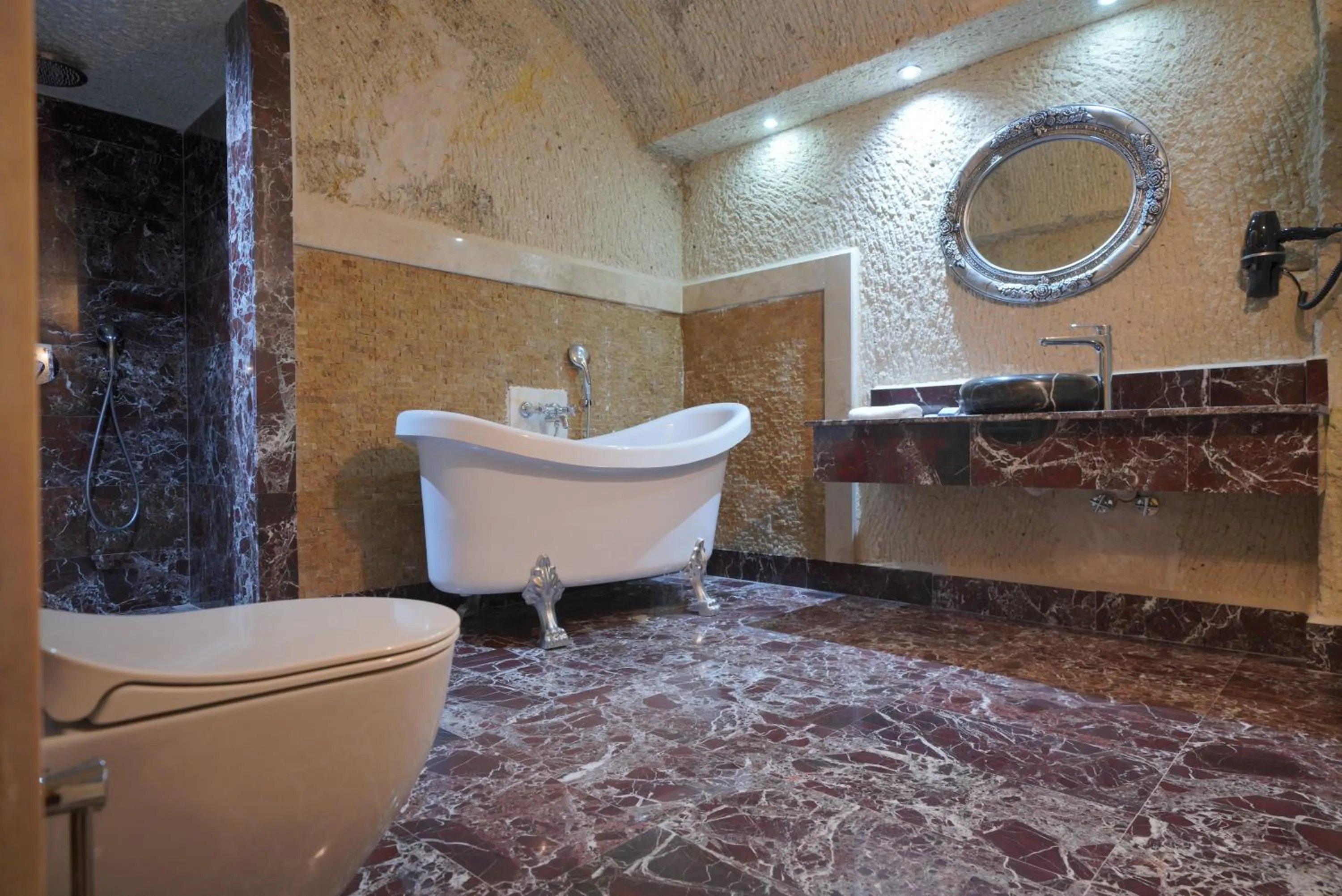 Shower in Cappadocia Secret Hill Cave Suites