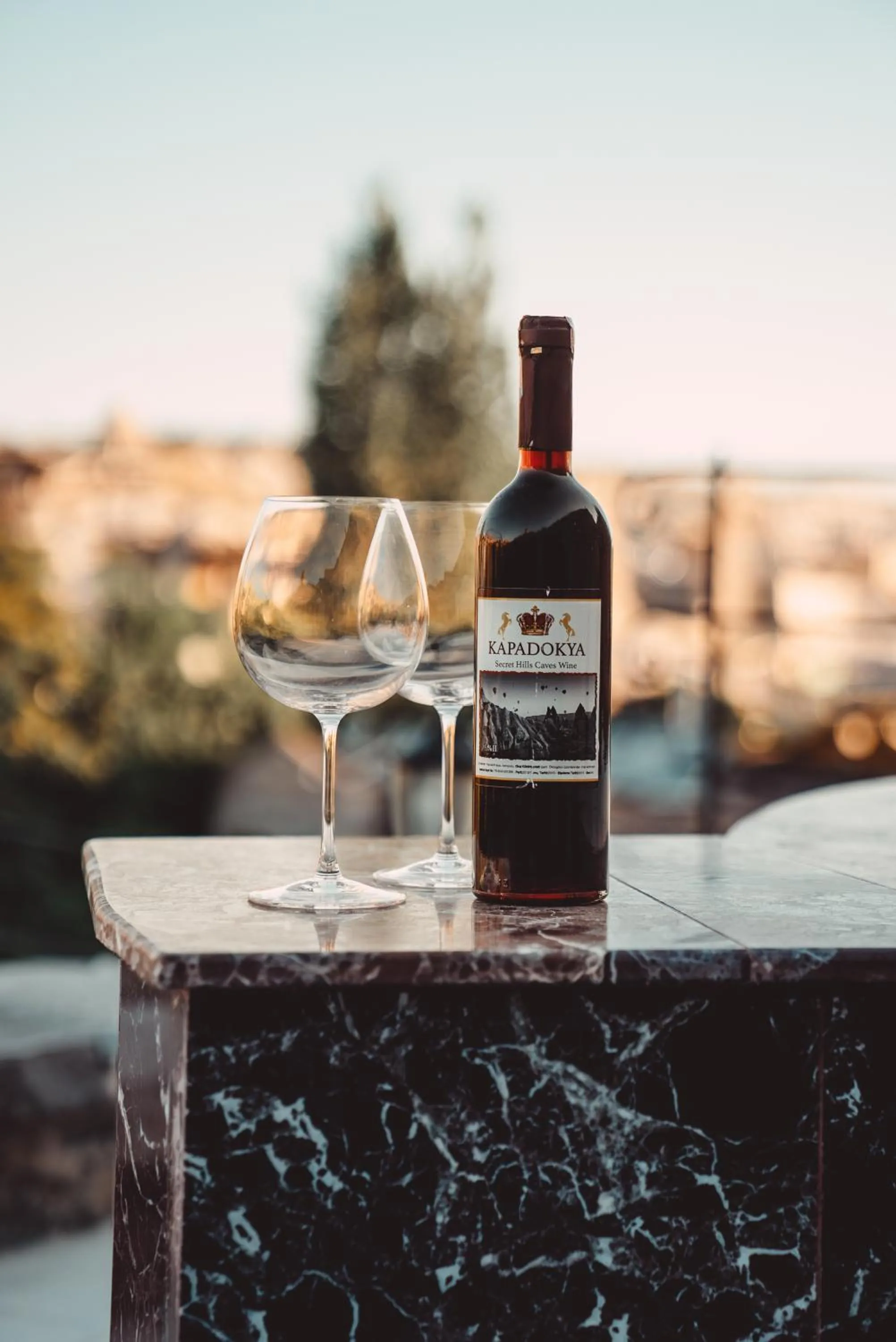 Natural landscape in Cappadocia Secret Hill Cave Suites