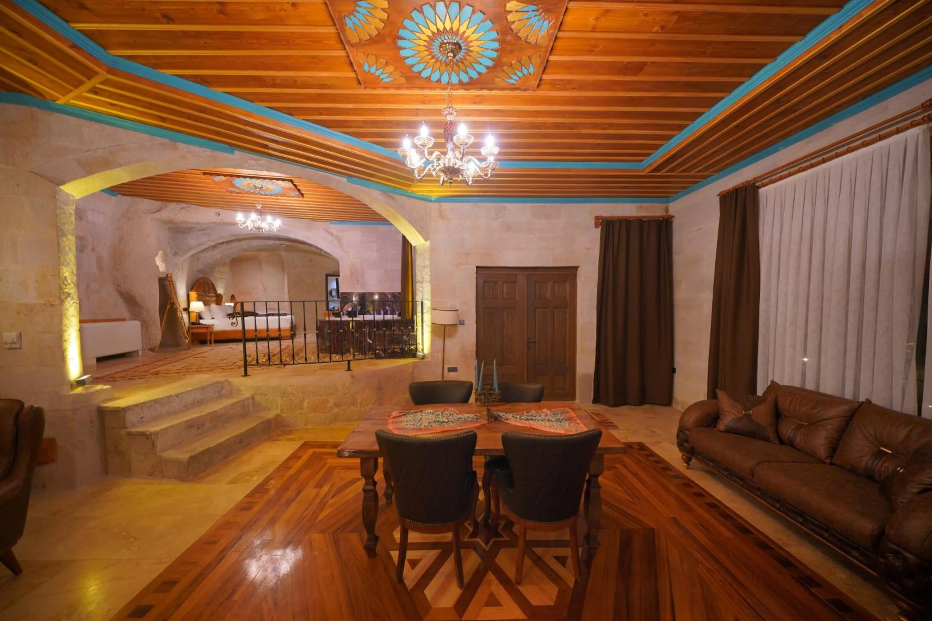 Living room in Cappadocia Secret Hill Cave Suites