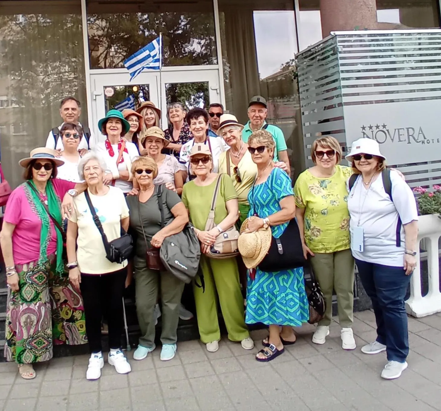 group of guests in Hotel Novera