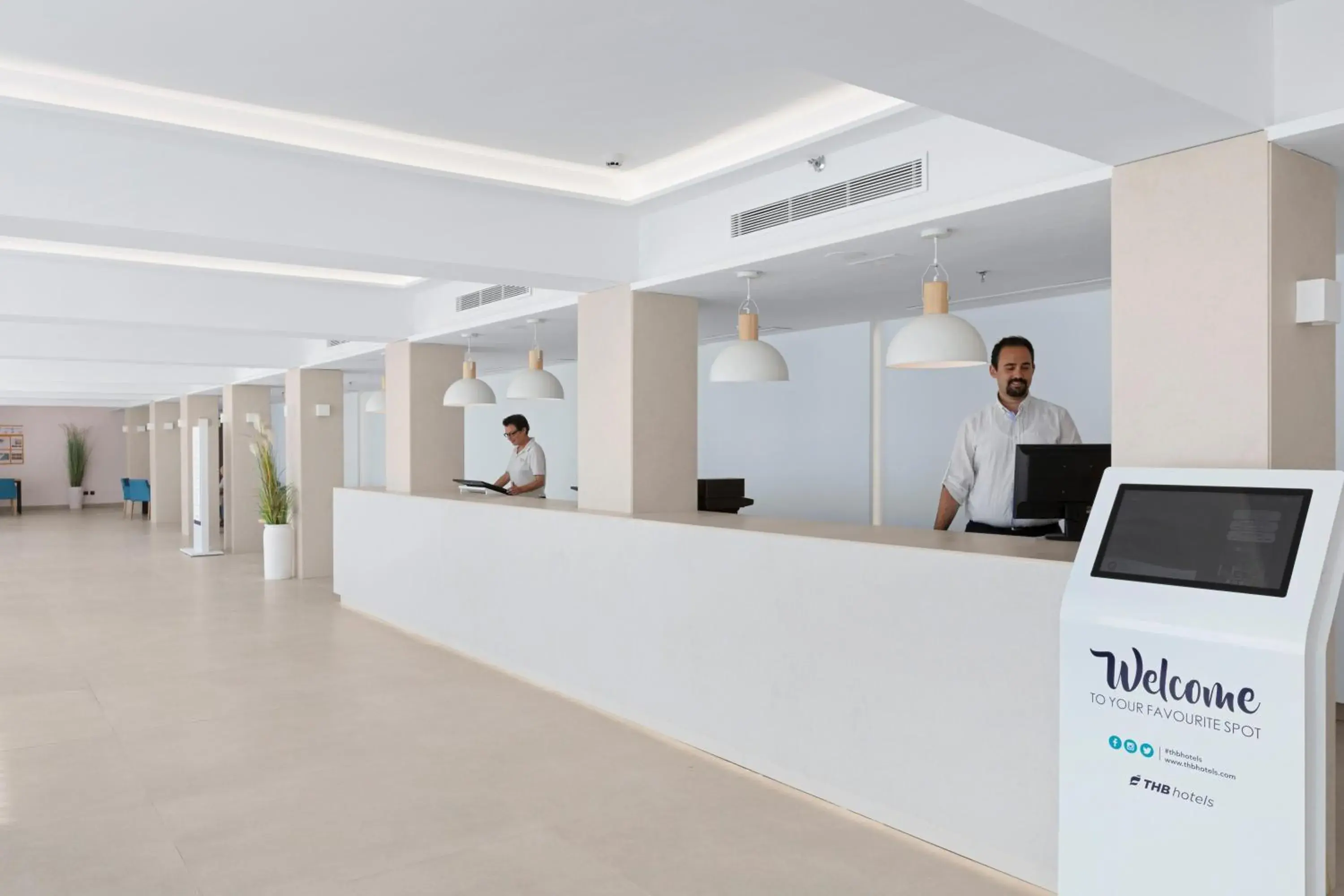 Lobby or reception in THB Cala Lliteras - Adults Only Lobby or reception in THB Cala Lliteras - Adults Only