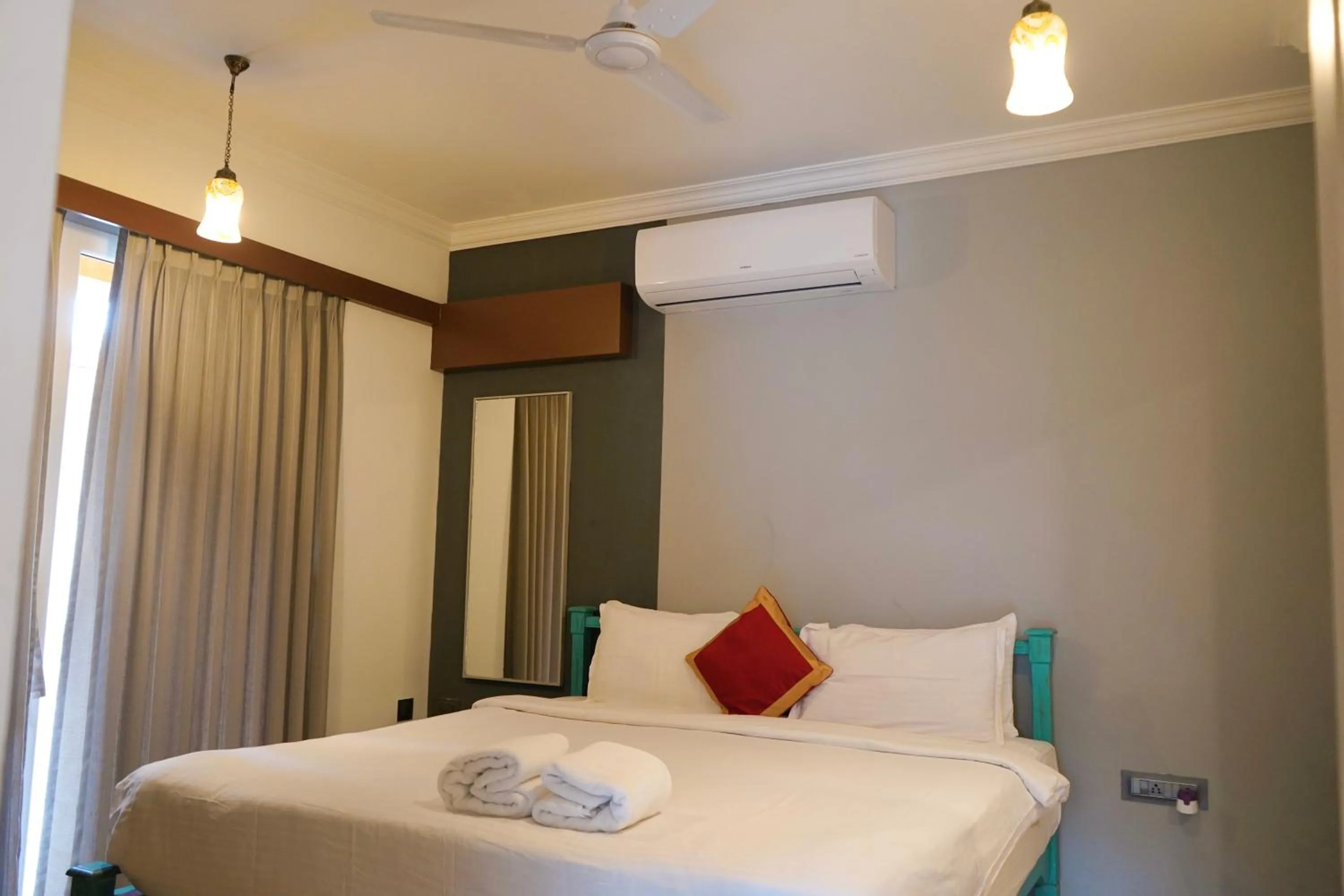 Bedroom, Bed in Richmonde Ananta Elite Luxurious Villa & Apartments,Goa