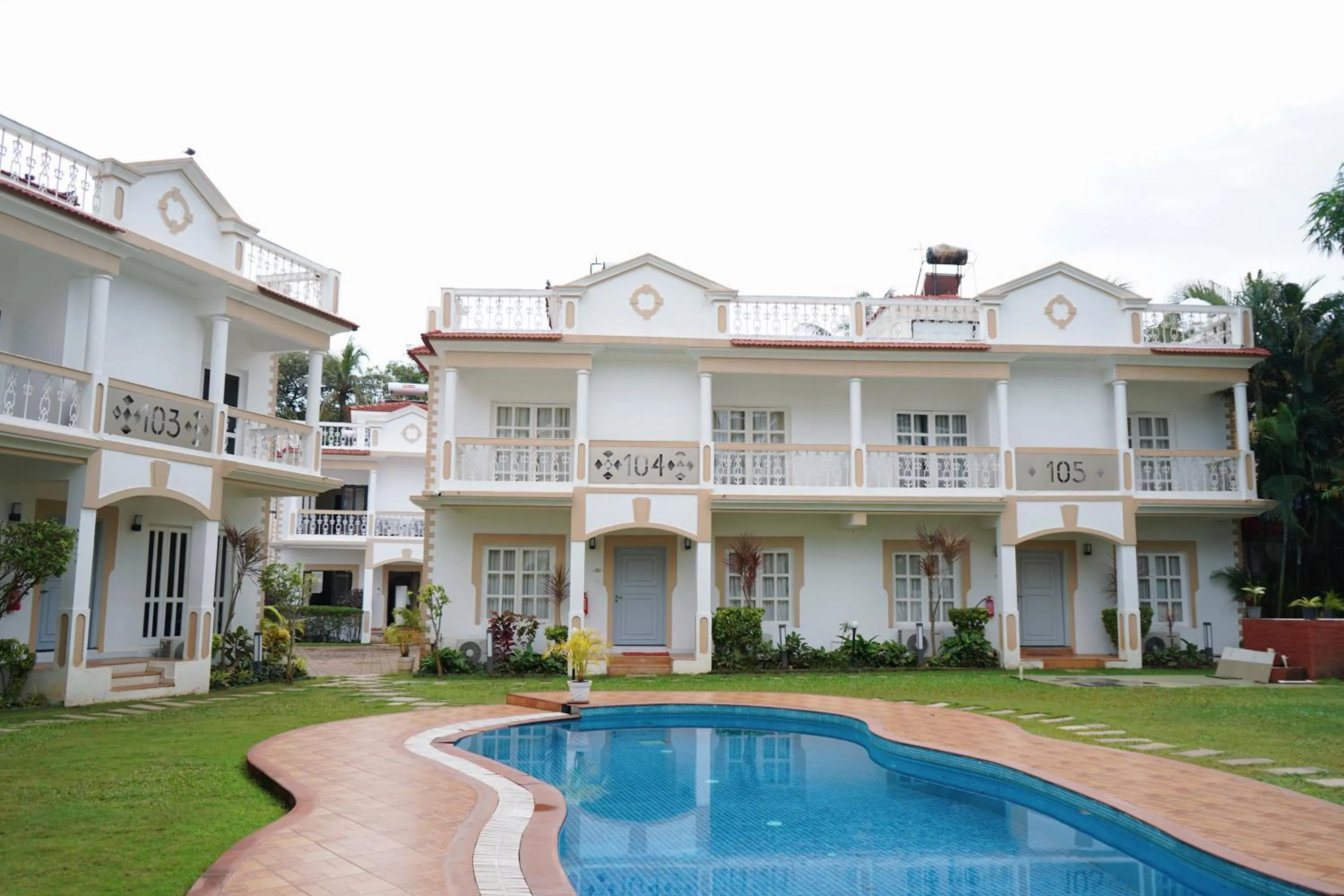 Pool view in Richmonde Ananta Elite Luxurious Villa & Apartments,Goa