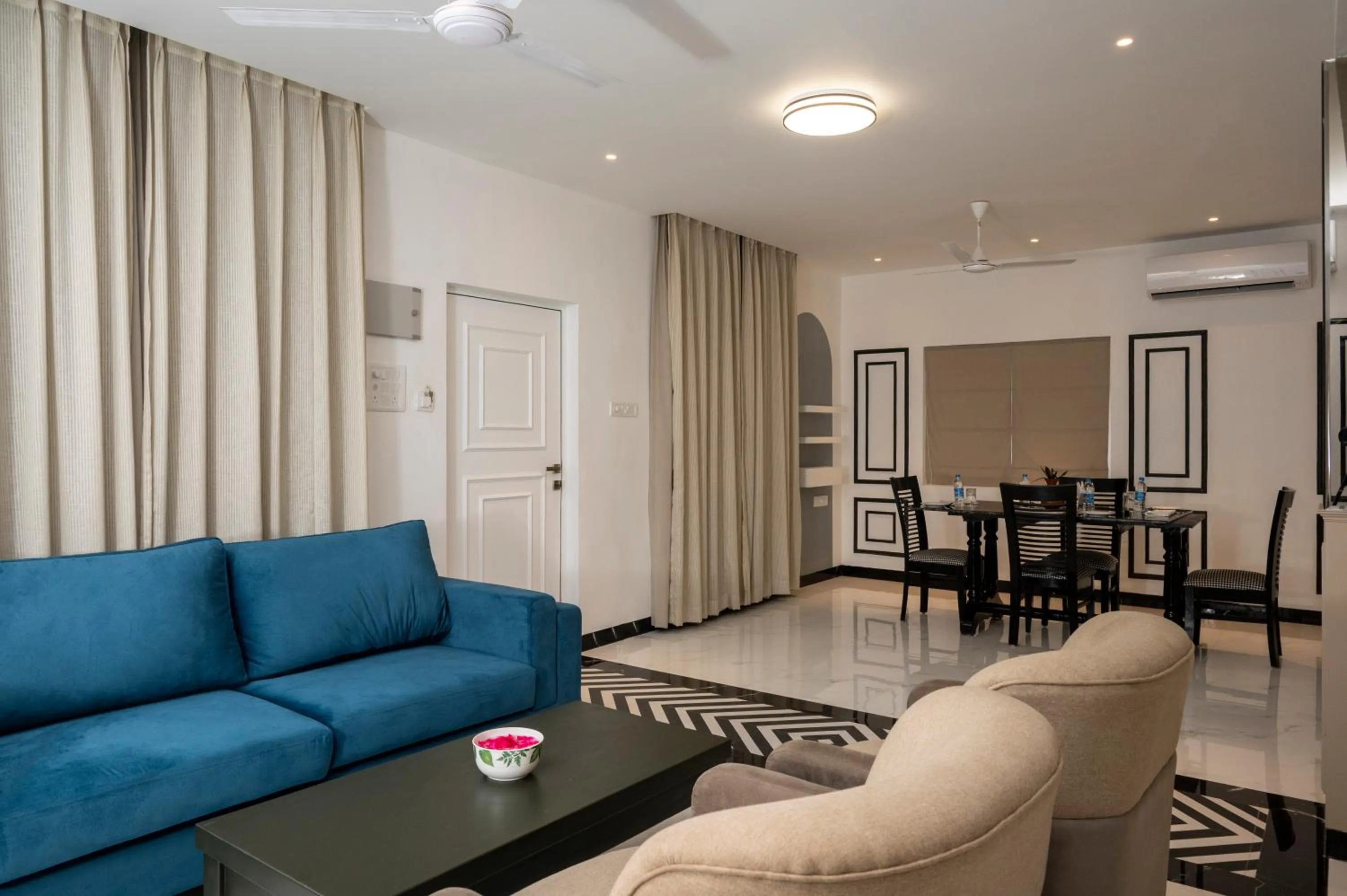 Living room in Richmonde Ananta Elite Luxurious Villa & Apartments,Goa