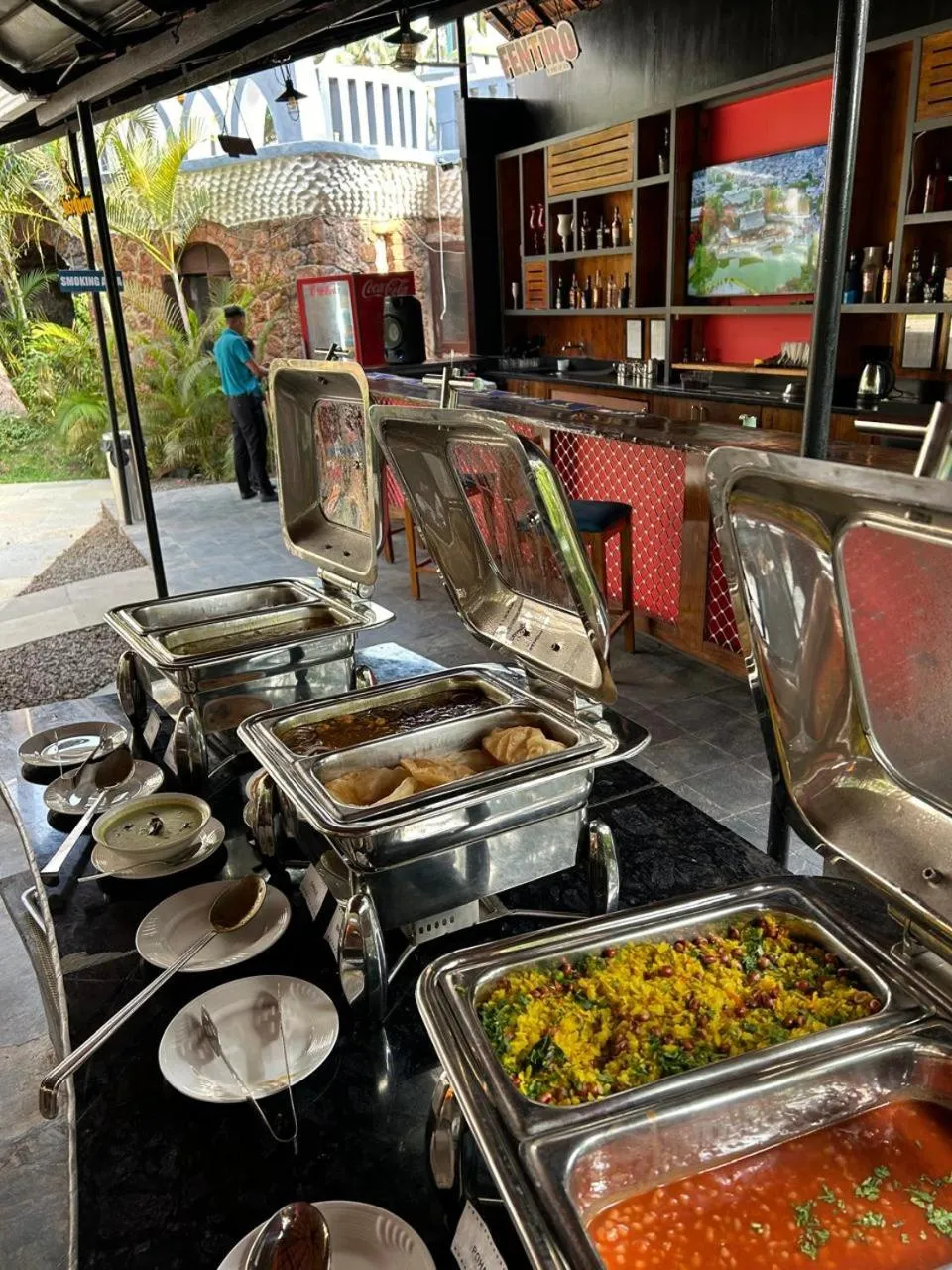 Breakfast in Richmonde Ananta Elite Luxurious Villa & Apartments,Goa