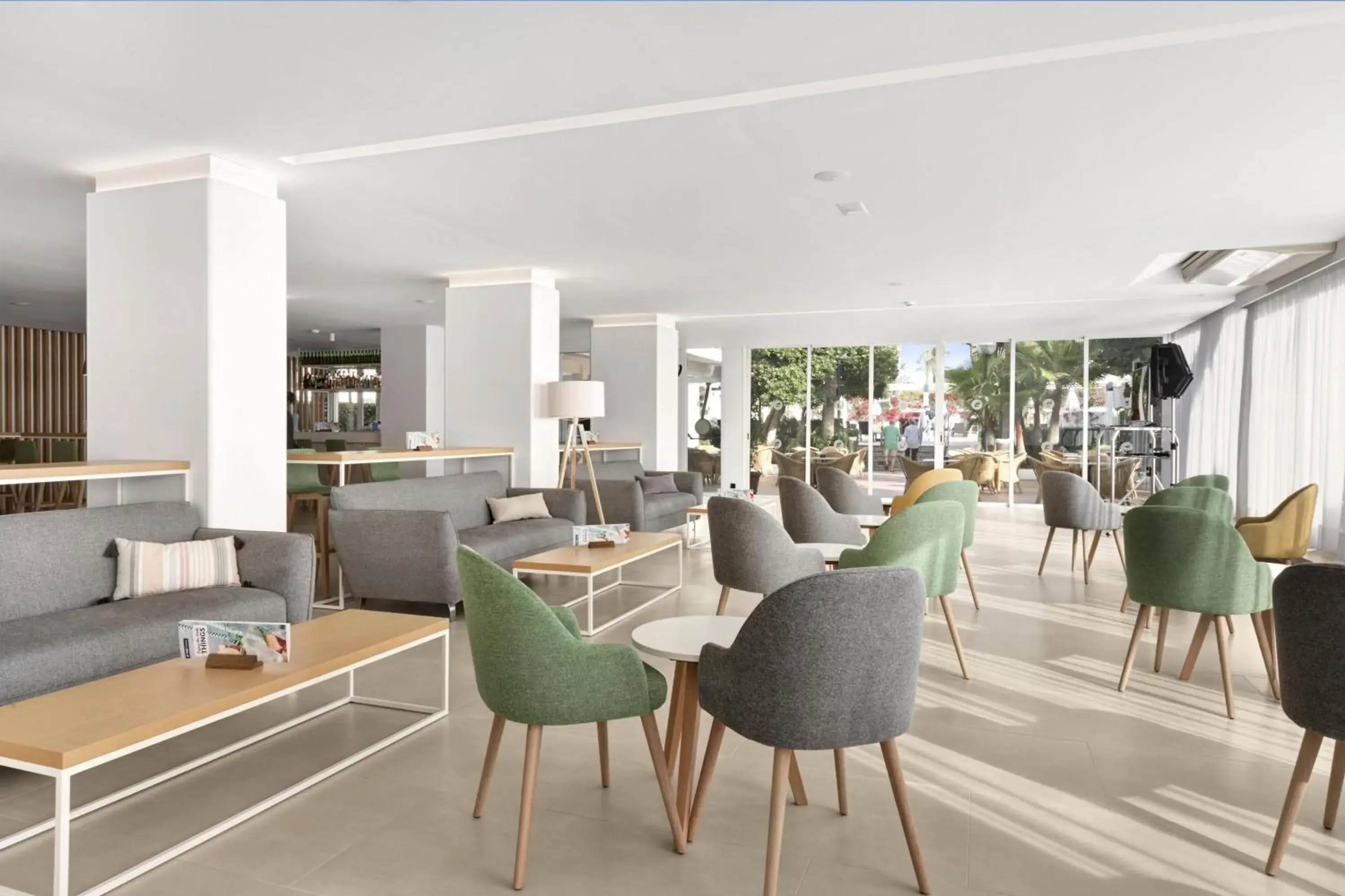 Lobby or reception in THB Gran Playa - Adults Only Lobby or reception in THB Gran Playa - Adults Only