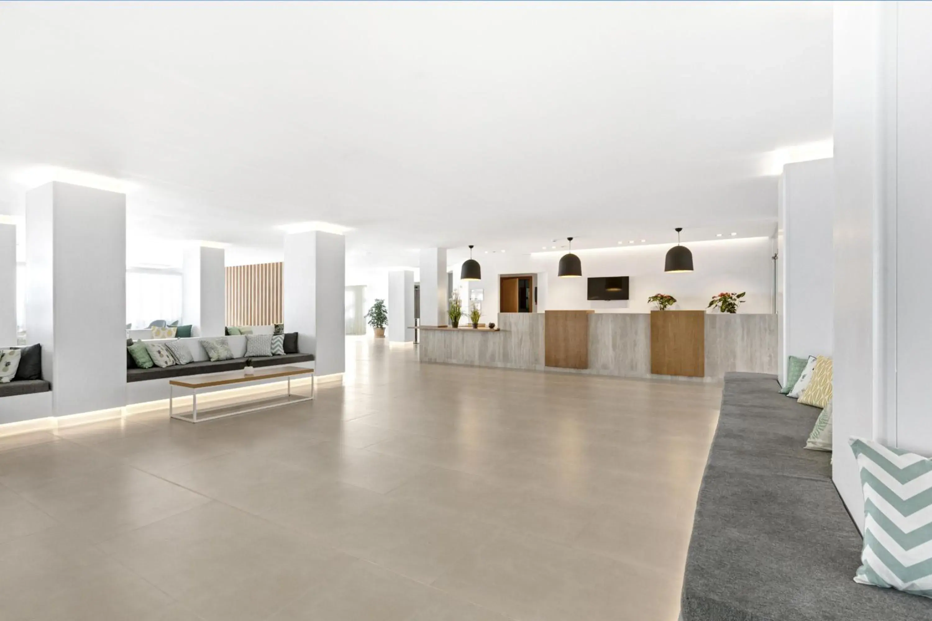 Lobby or reception in THB Gran Playa - Adults Only Lobby or reception in THB Gran Playa - Adults Only
