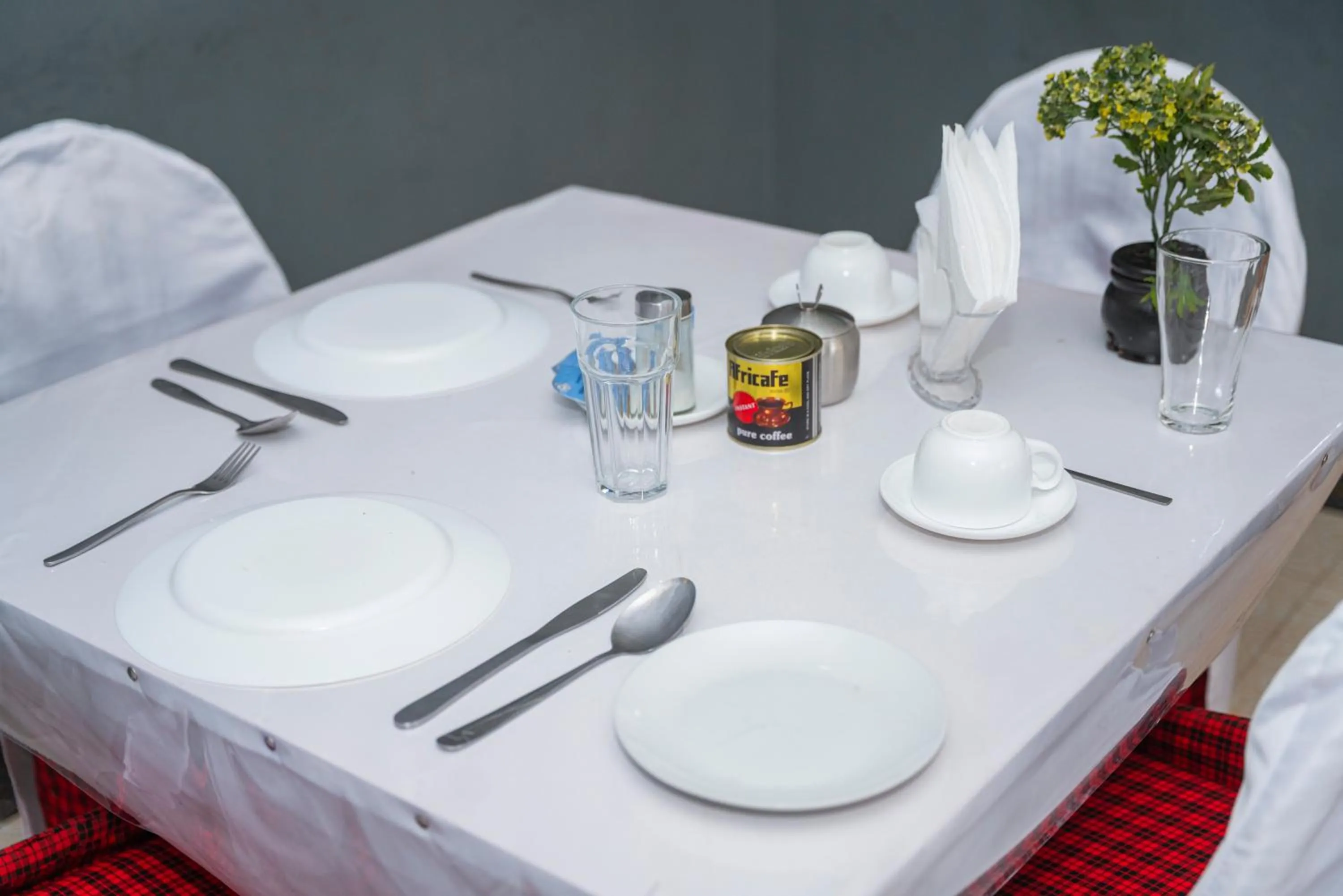 Food and drinks in Safari Park House