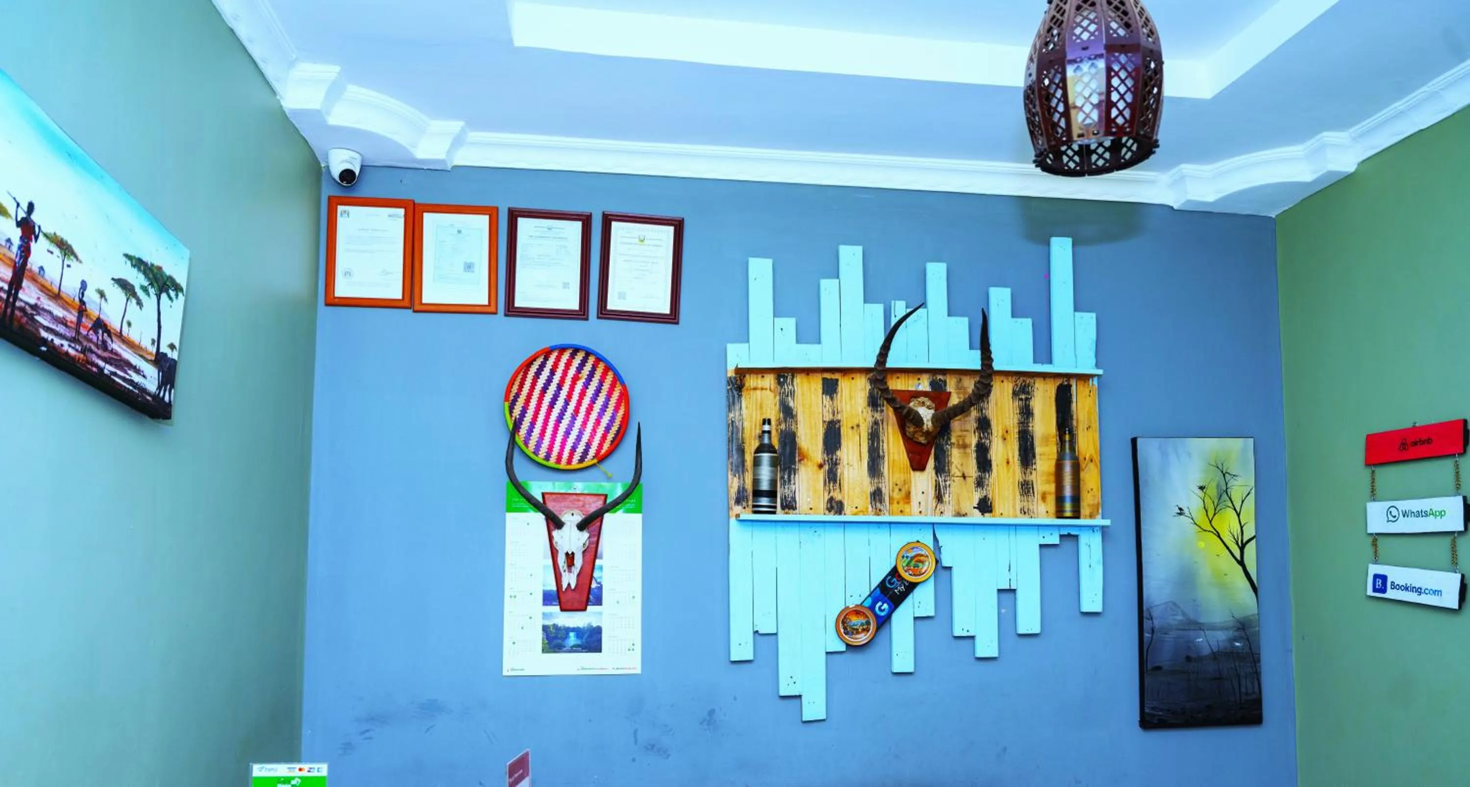 Decorative detail in Safari Park House