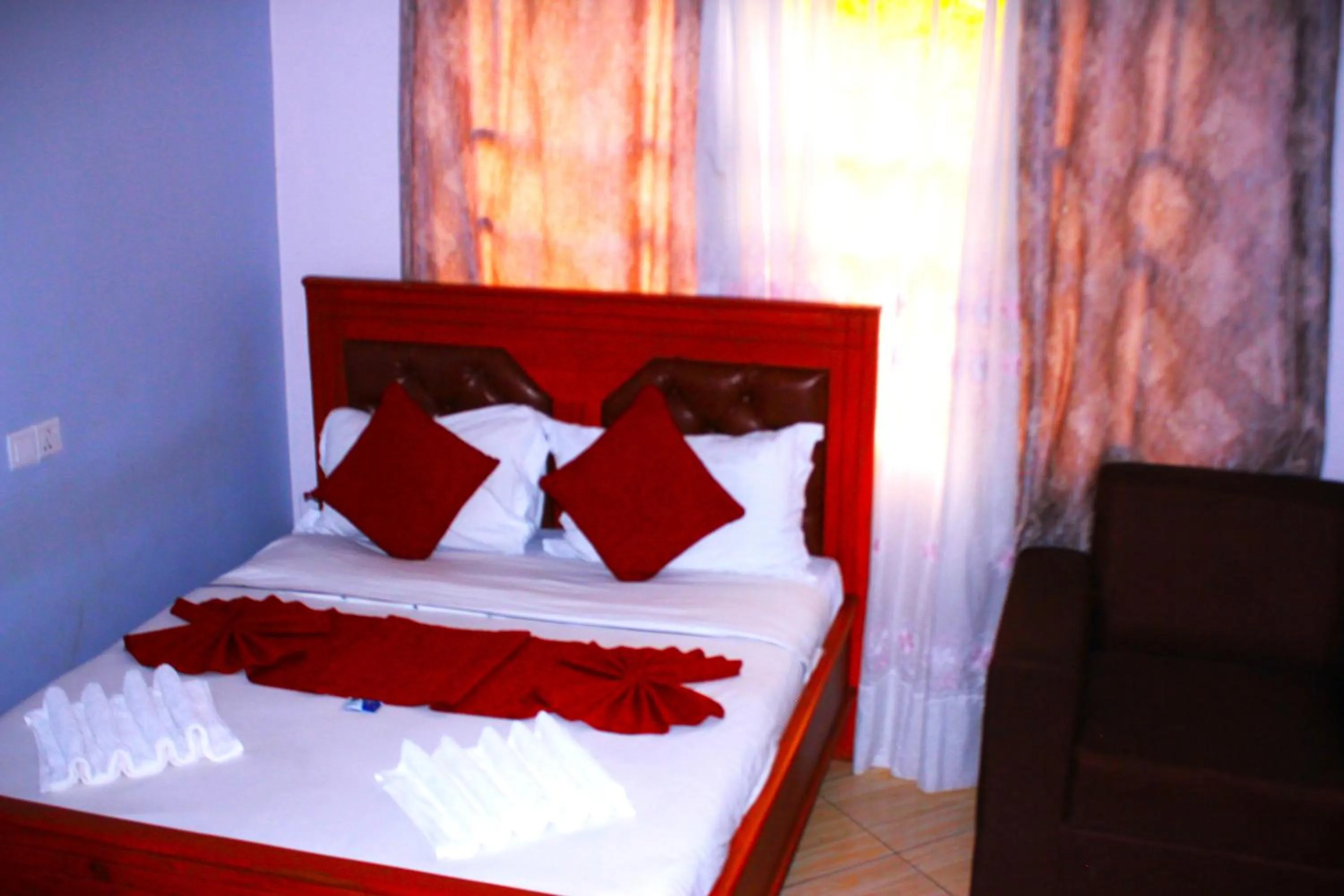 Bed in Safari Park House