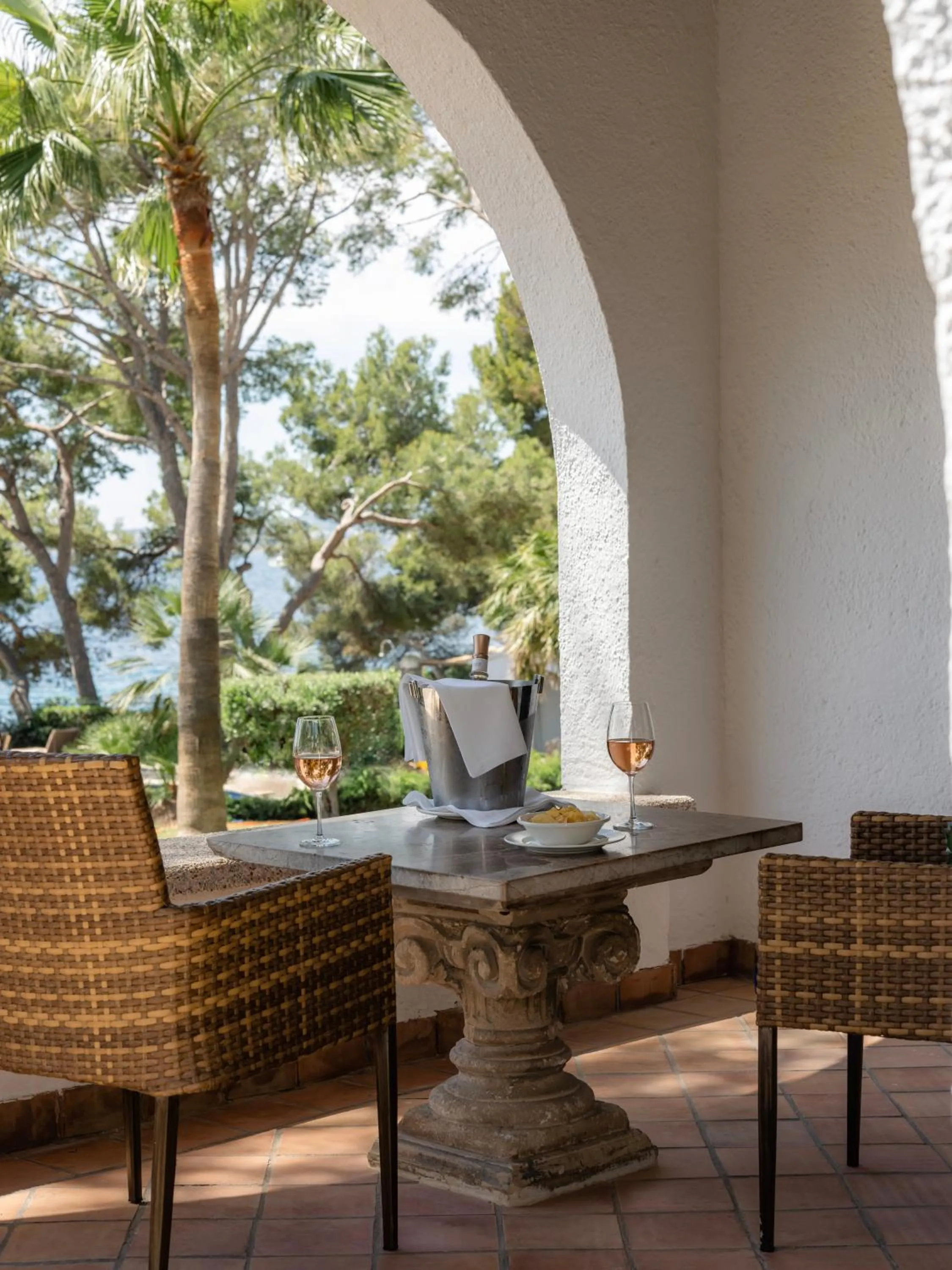 Balcony/Terrace in Hotel Bendinat