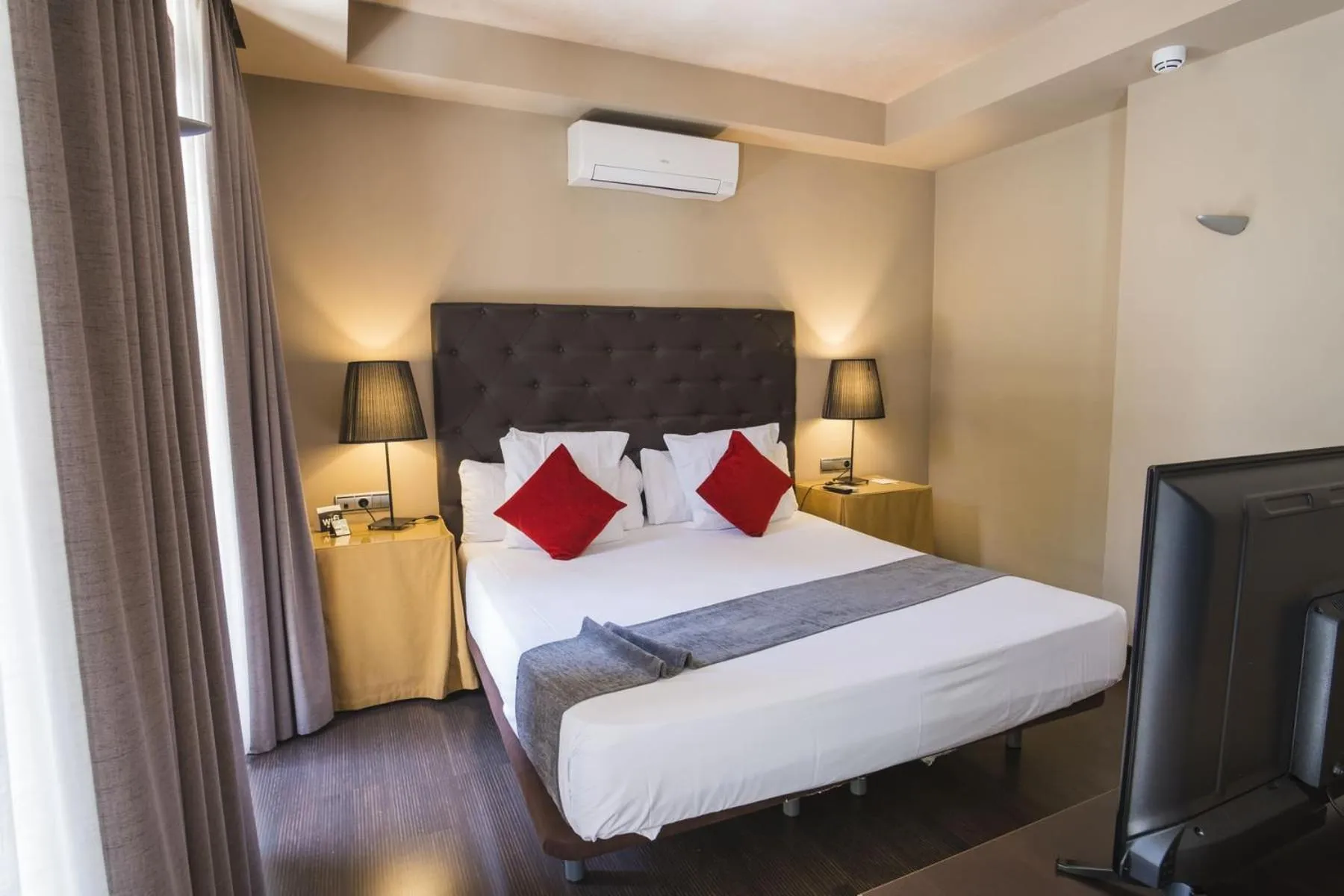 Bed in Hotel Alda Castillo de Olite