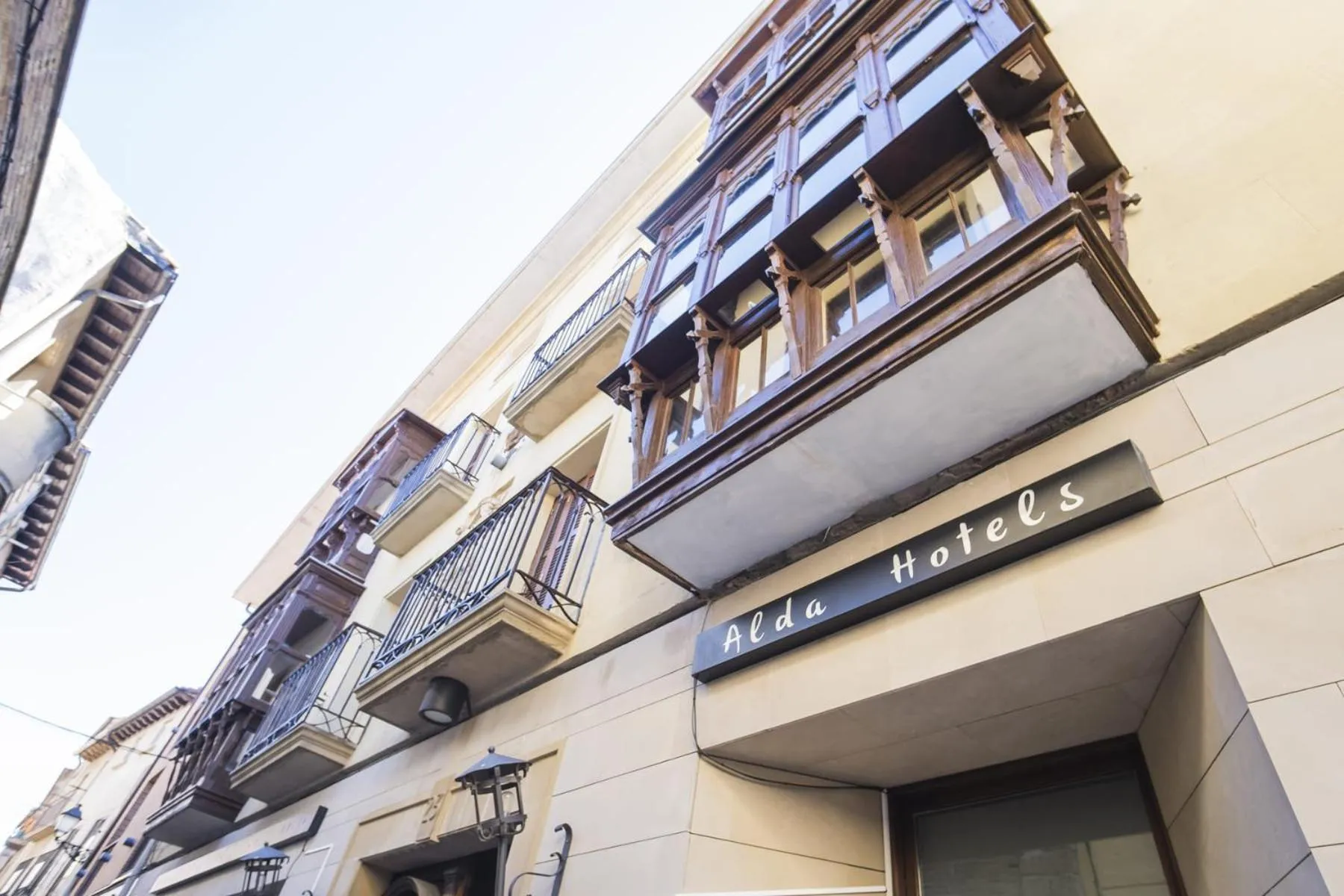 Facade/entrance in Hotel Alda Castillo de Olite