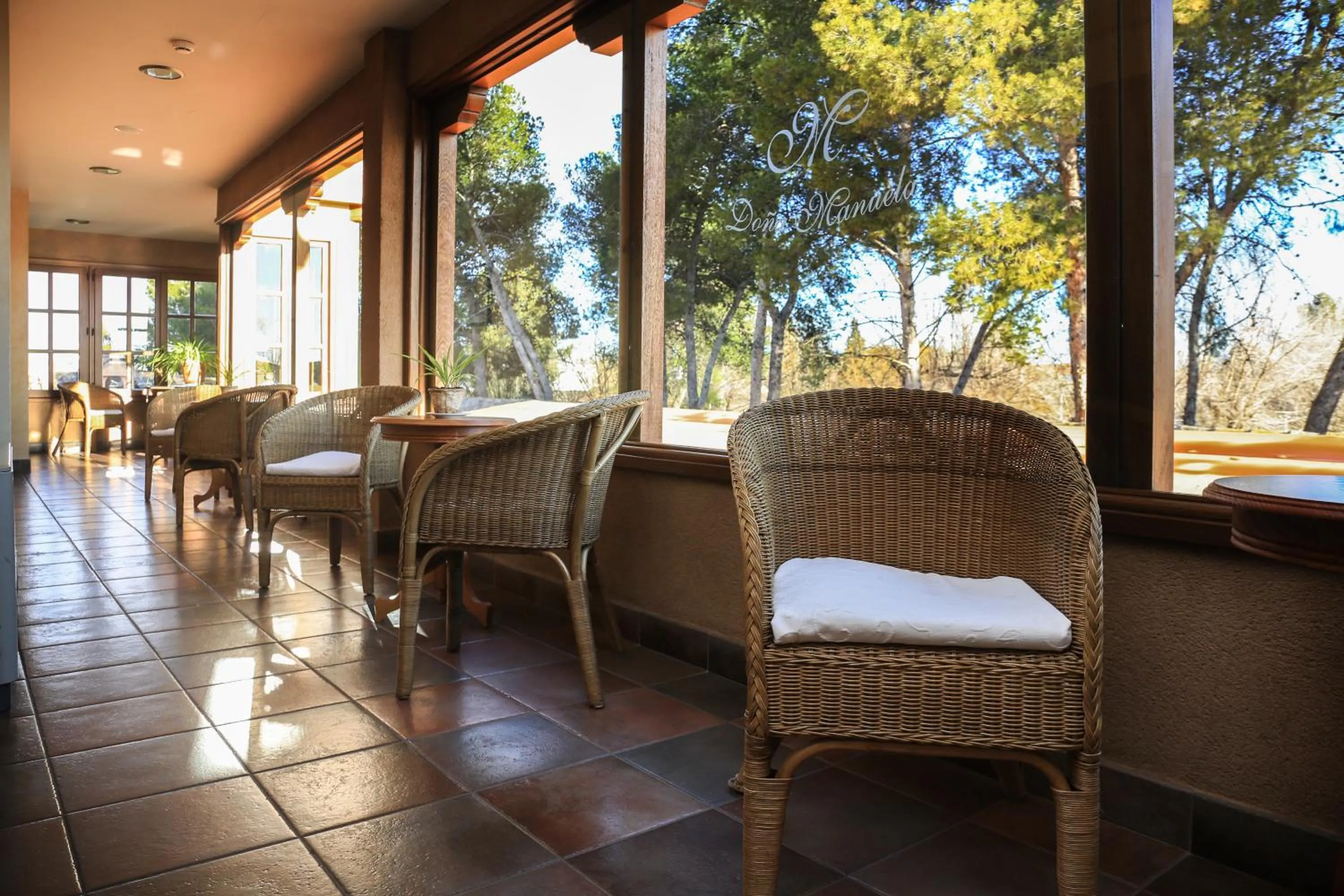 Balcony/Terrace in Hotel Doña Manuela