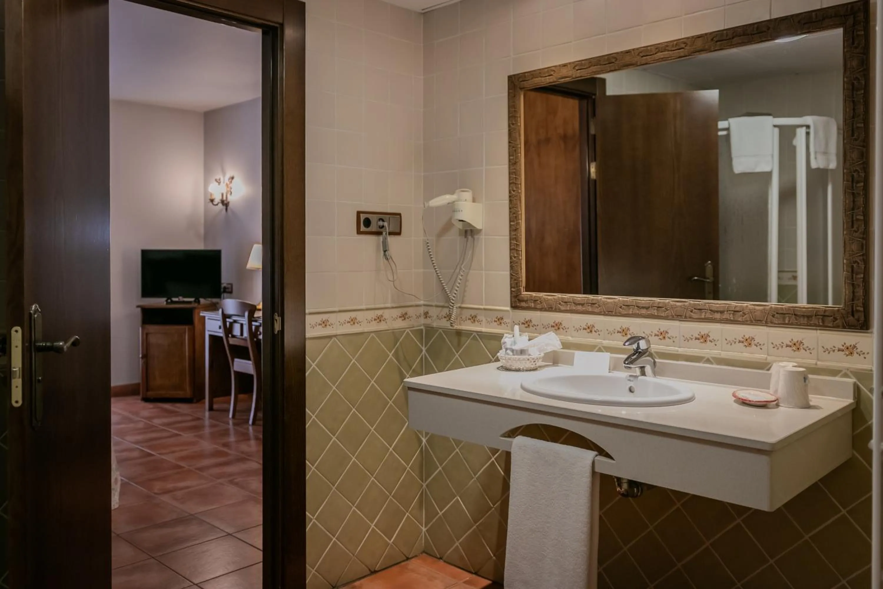 Bathroom in Hotel Doña Manuela