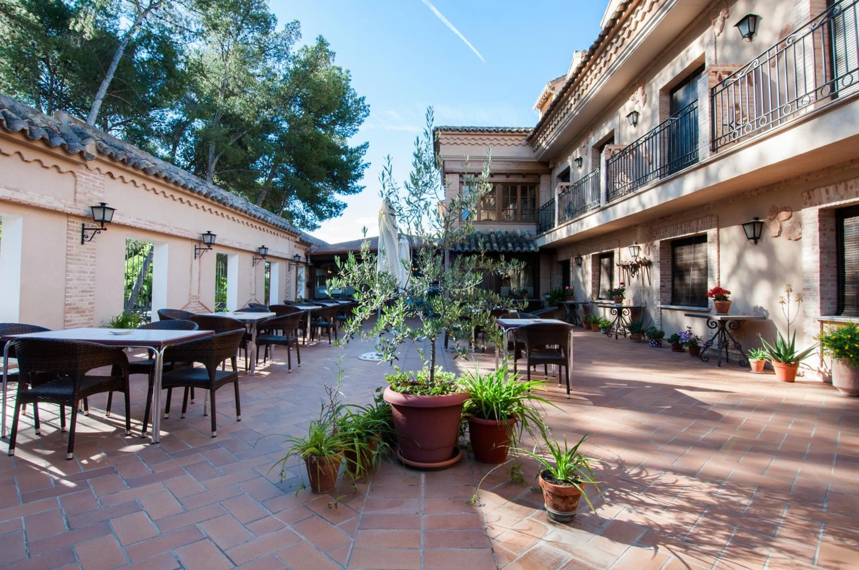 Balcony/Terrace in Hotel Doña Manuela