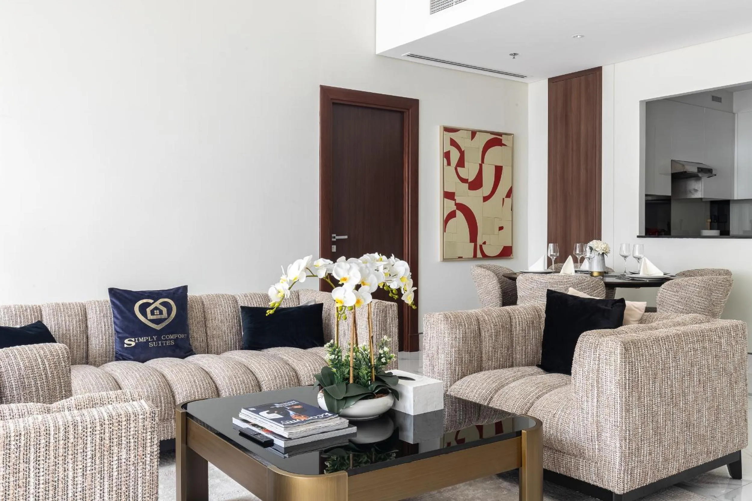 Living room in SIMPLY COMFORT in J ONE Tower