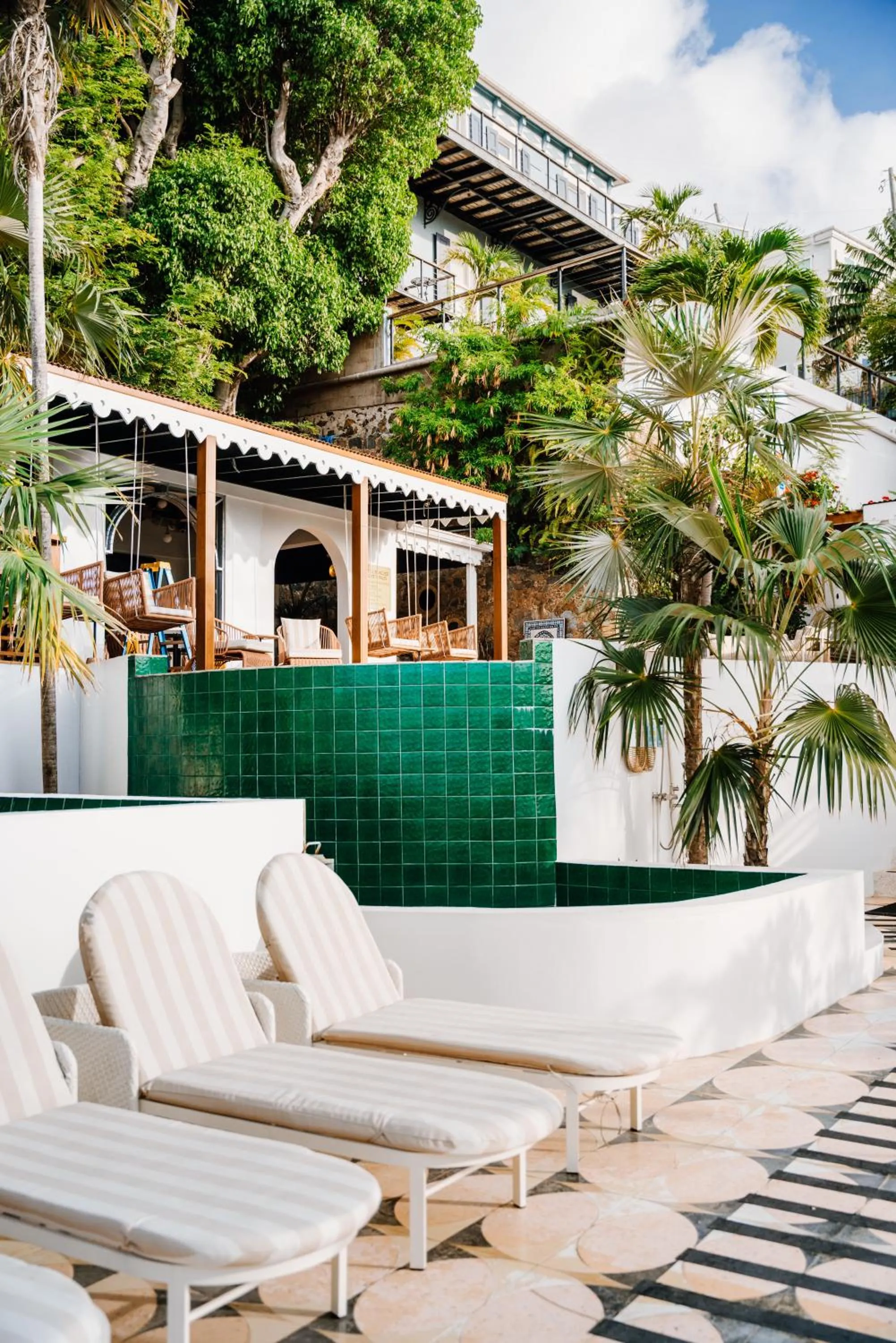 Swimming pool in The Pink Palm Hotel - Adults Only