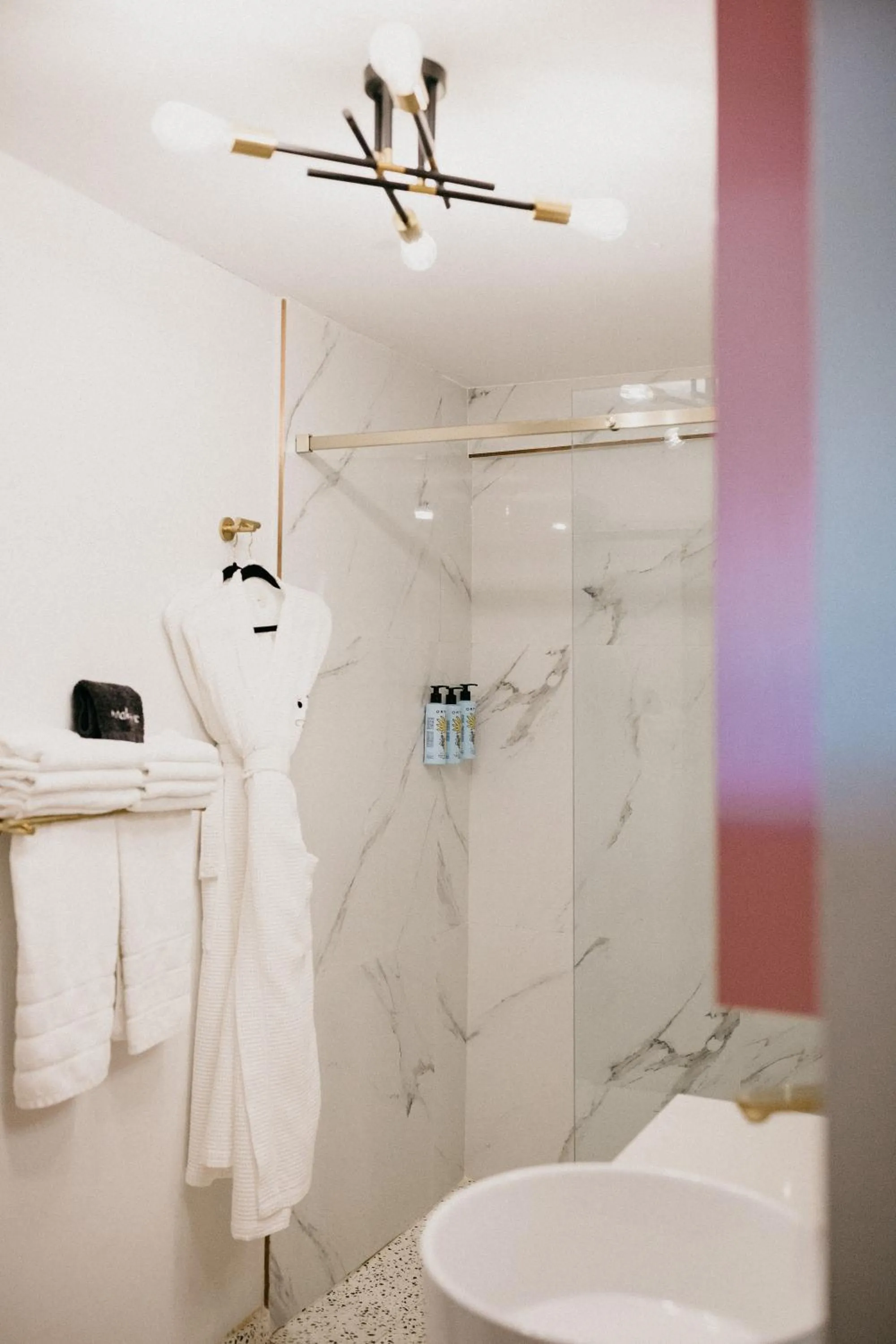 Shower in The Pink Palm Hotel - Adults Only