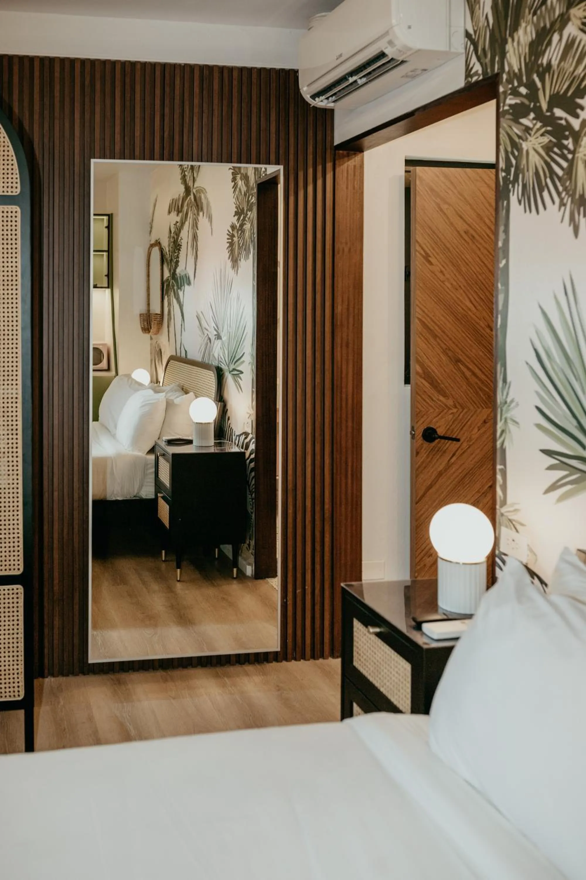 Bedroom, Bed in The Pink Palm Hotel - Adults Only