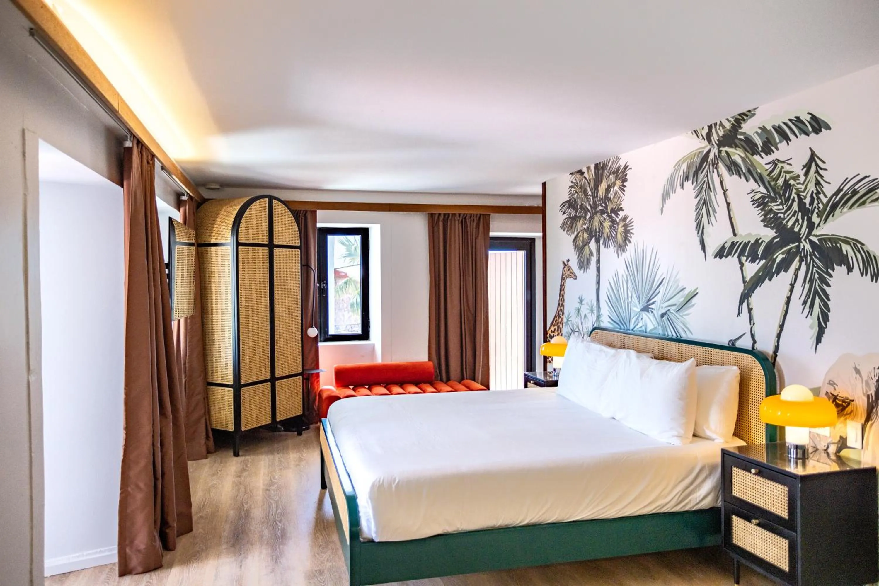 Photo of the whole room, Bed in The Pink Palm Hotel - Adults Only