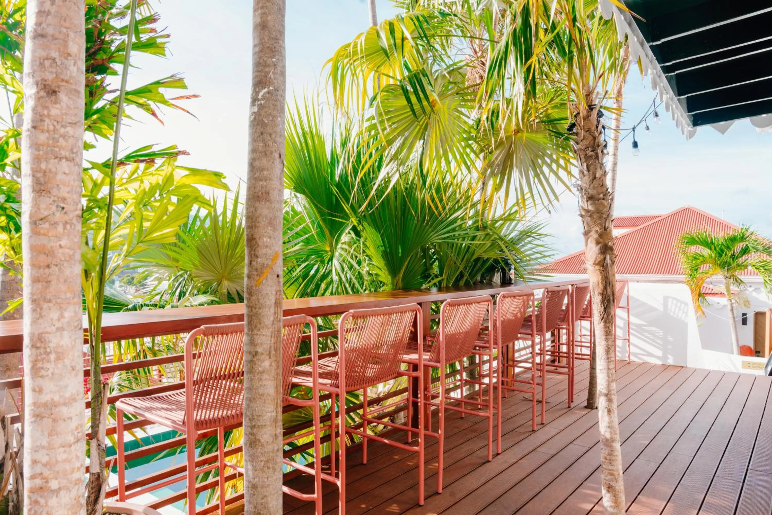 Lounge or bar in The Pink Palm Hotel - Adults Only