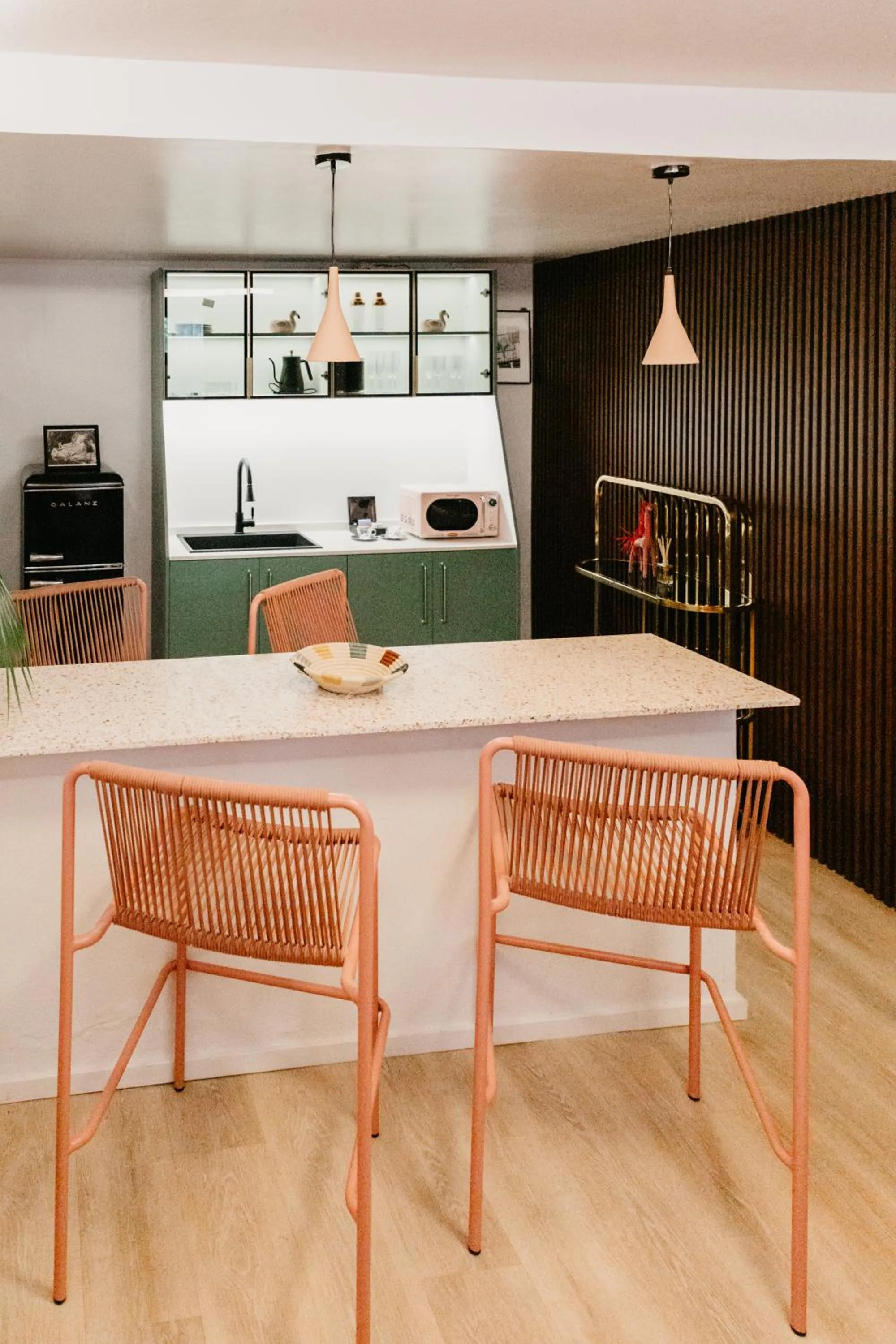 Kitchen or kitchenette in The Pink Palm Hotel - Adults Only