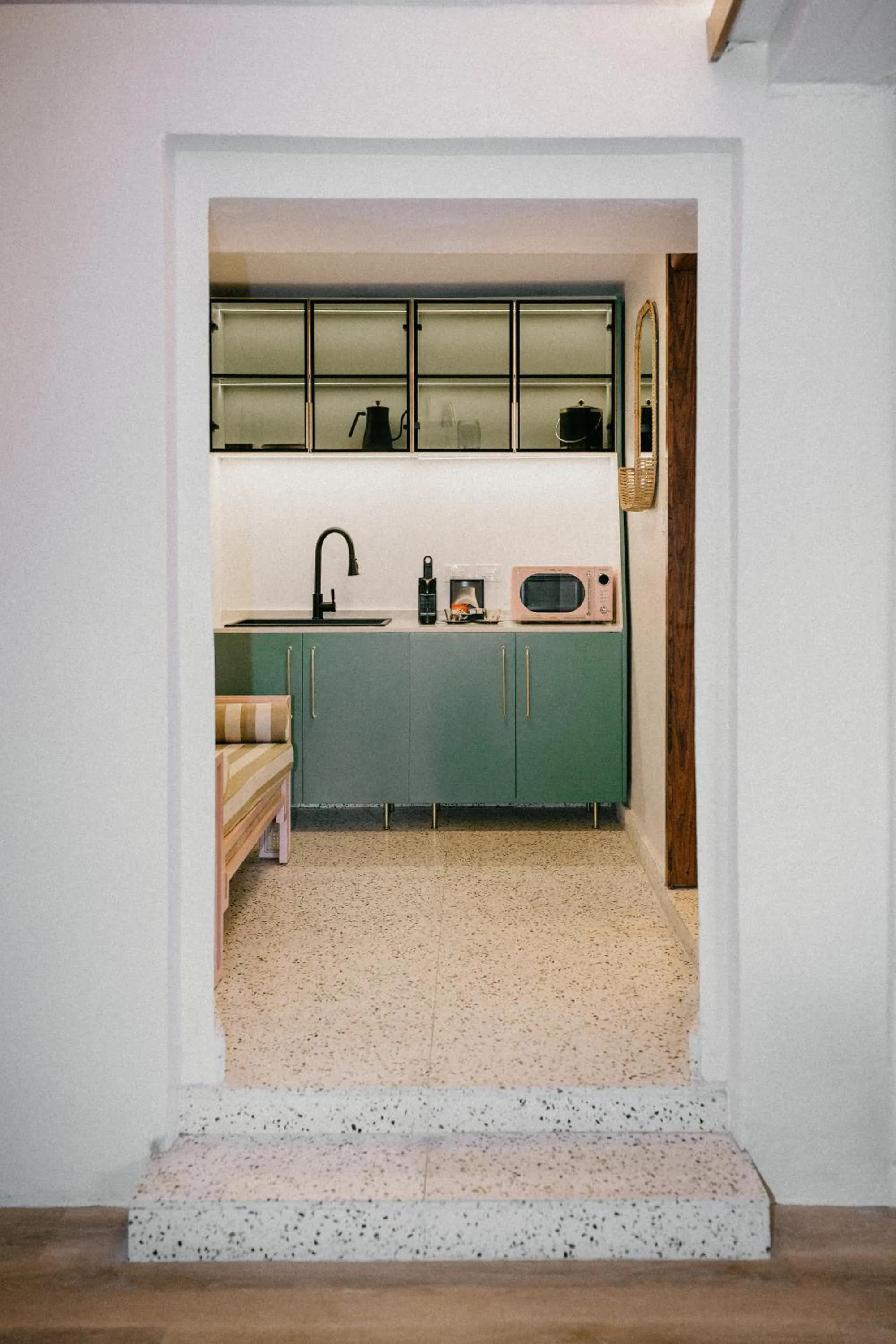 Kitchen or kitchenette in The Pink Palm Hotel - Adults Only